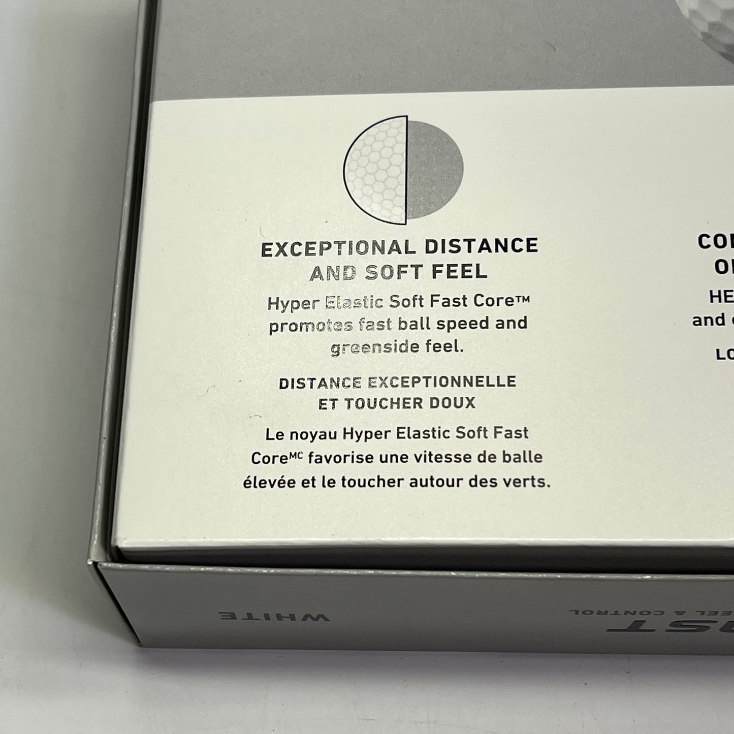 CALLAWAY (SET OF 15) Super Fast High Speed Core HEX Aerodynamic Standard White