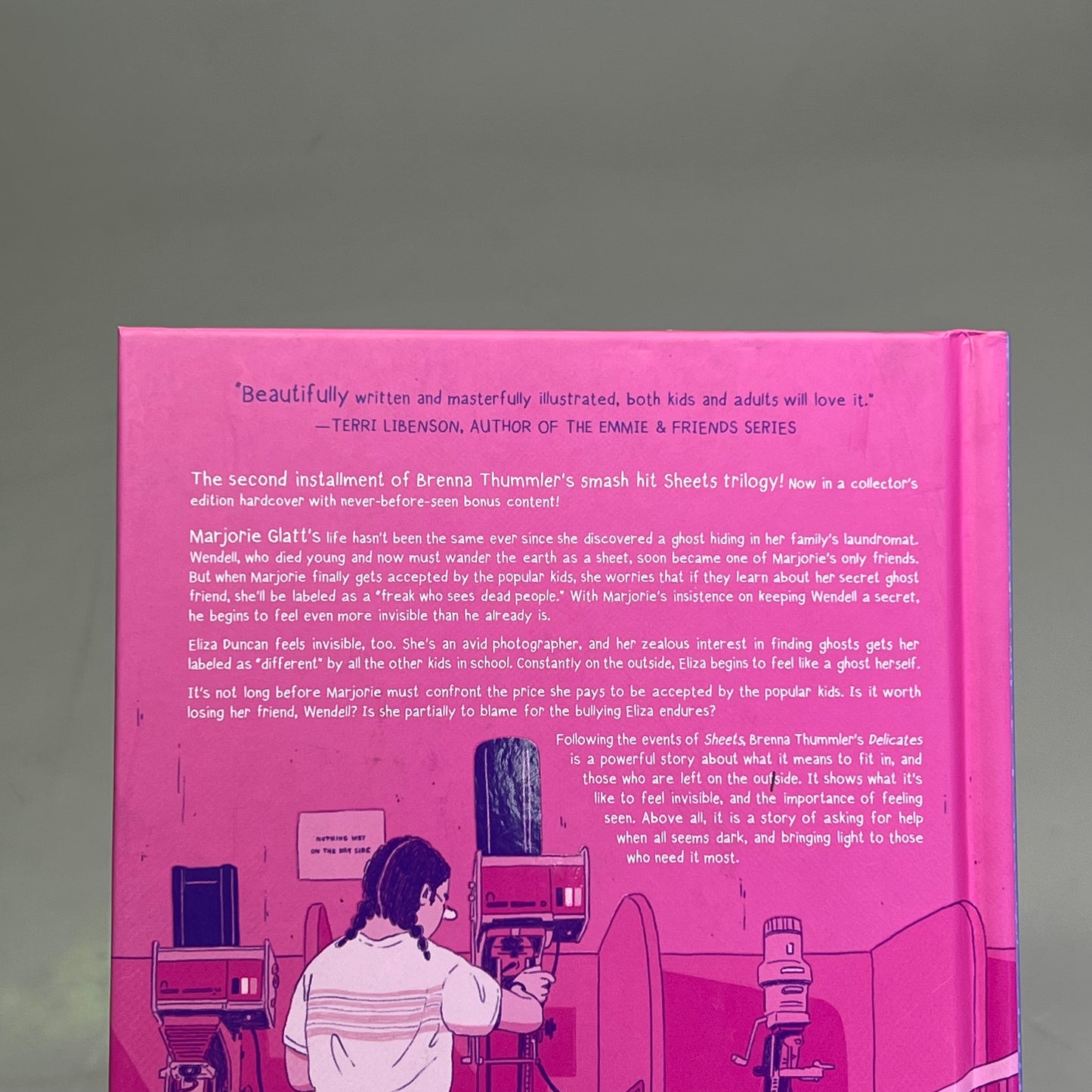 DELICATES  Hardback Book Deluxe Edition The Sequel To Sheets By Brenna Thummler