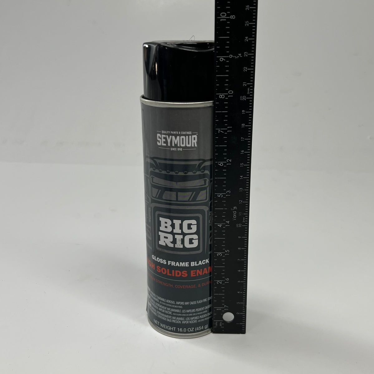 SEYMOUR Paint Big Rig Seymour Gloss Frame Black High Solids Enamel 16 oz. M723800