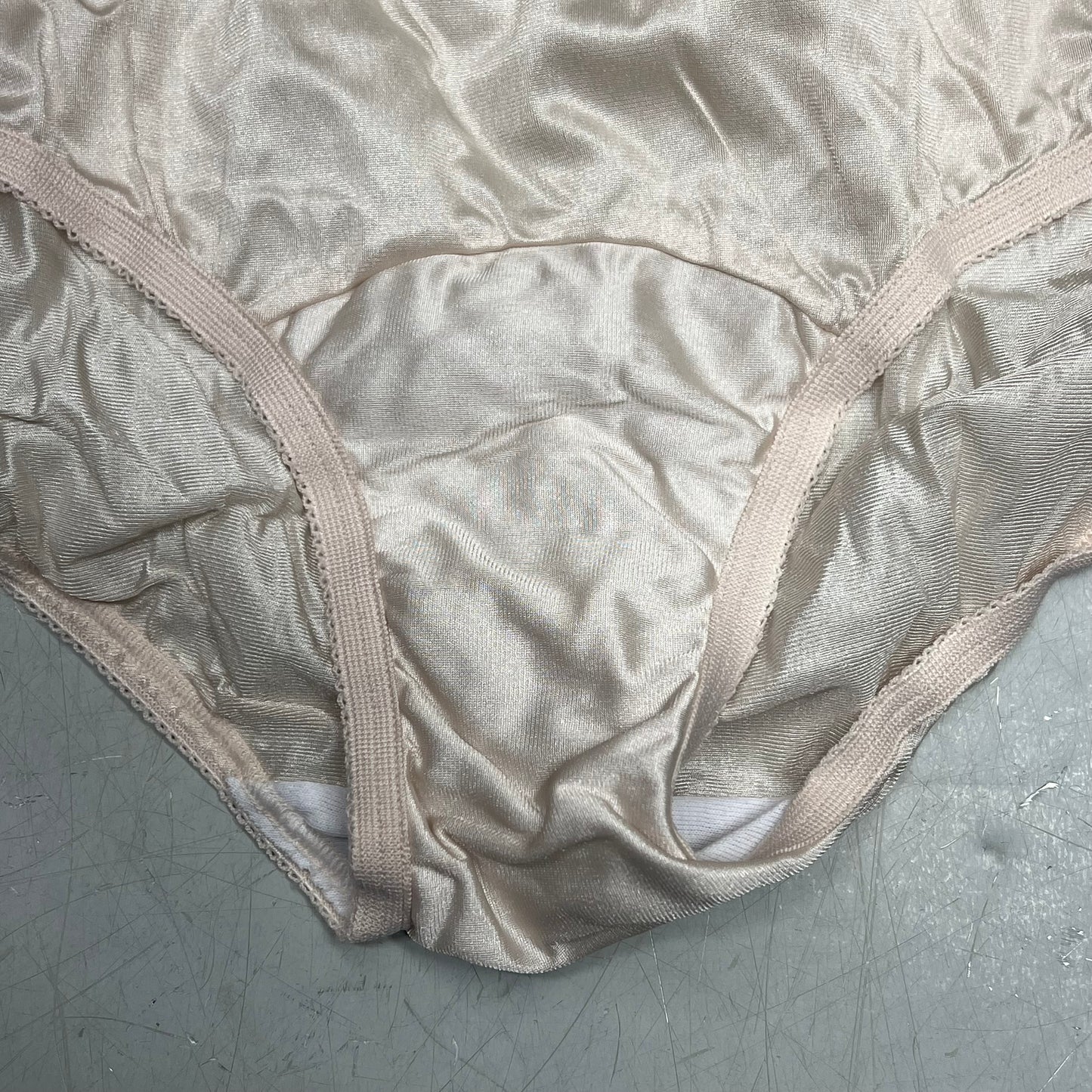 ZA@ VANITY FAIR (3 PACK SET) Perfectly Yours Lace Nouveau Brief Panty Women's Sz XL Fawn 13011 B