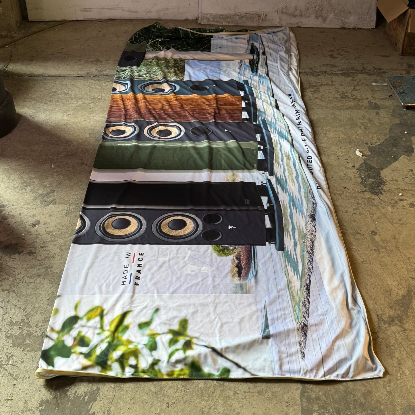 ZA@ Focal Speakers Promotional Fabric Banner - Audio Dealer Display (AS-IS)