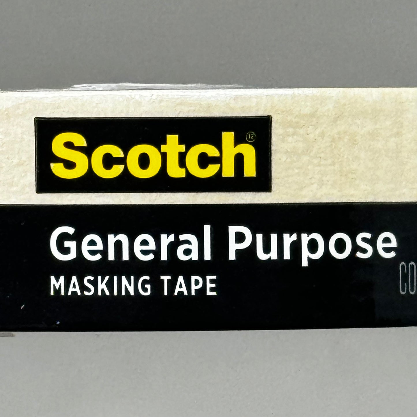 SCOTCH (4 PACK) Damage Free General Purpose Masking Tape Tan .94" X 60YD 2050