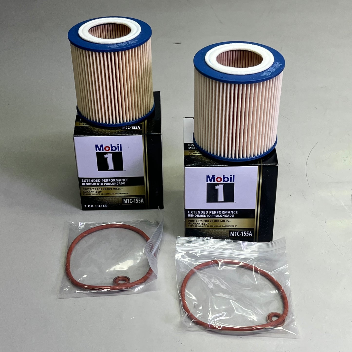 MOBIL 1 (2 PACK) Engine Oil Filter For BMW Vehicles Extended Protection M1C-155A