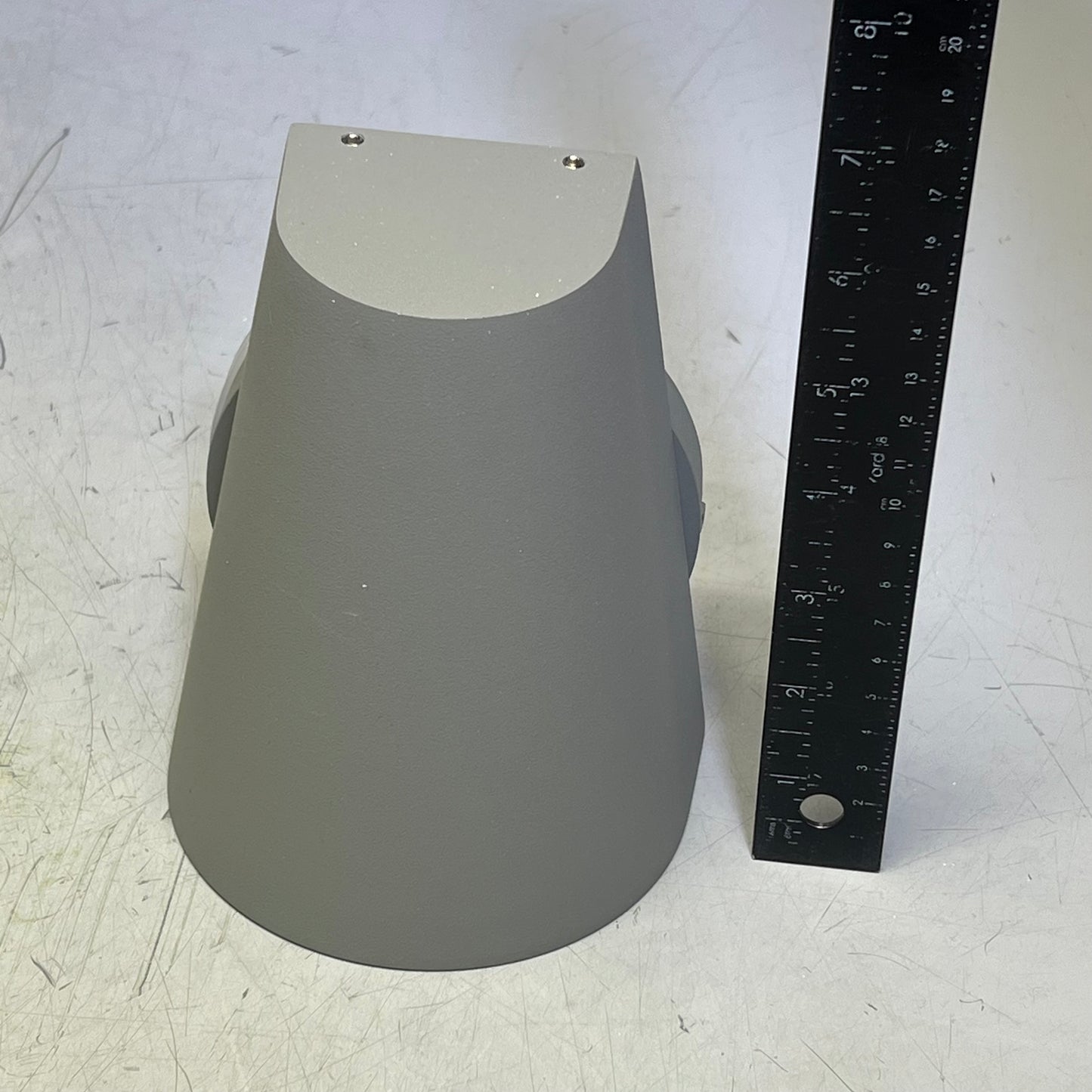 MAXIM LIGHTING LED Mini Outdoor Wall Lantern 6W 5"w x 6.25" H  Grey 86199SV