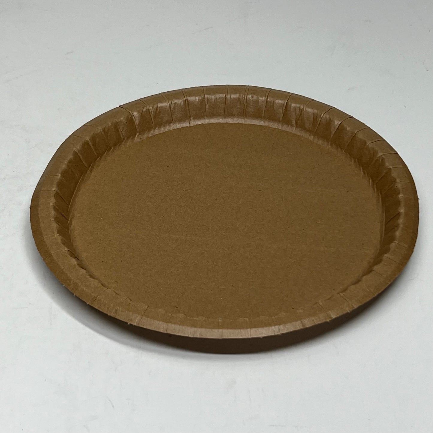 SOLUT! (400 PACK) 10 1/4" Coated Kraft Oven Safe Paper Plate 20020-0400