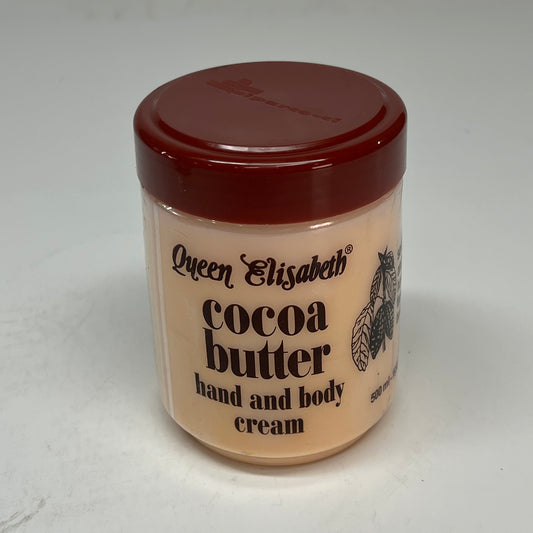 QUEEN ELIZABETH (4 PACK) Rich Cocoa Butter Hand & Body Cream 16.90 Fl Oz