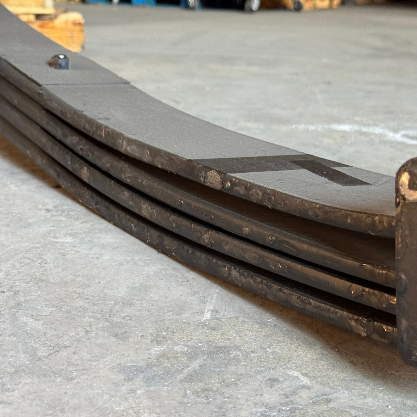 OEM 18K Front Taper Leaf Springs Sz 53"L x 4"W Black A371155-001