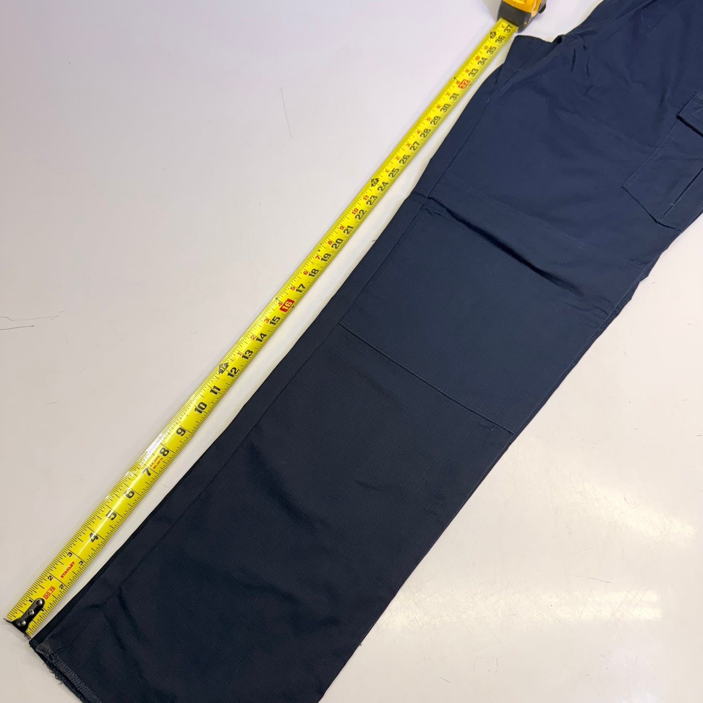 TACT SQUAD Tact Stretch Mini Ripstop Trouser Poly/Cotton Men's Sz 40 Dk Navy T7511