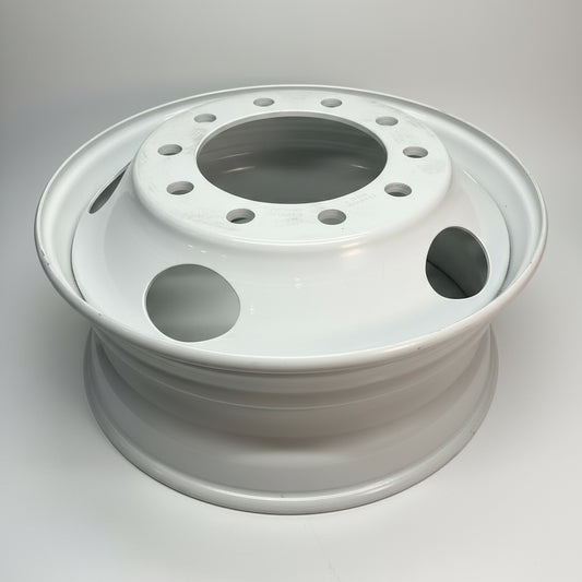 ACCURIDE Accu-Lite Commercial Vehicle Steel Wheel Max 7400lbs 125PSI White 51487