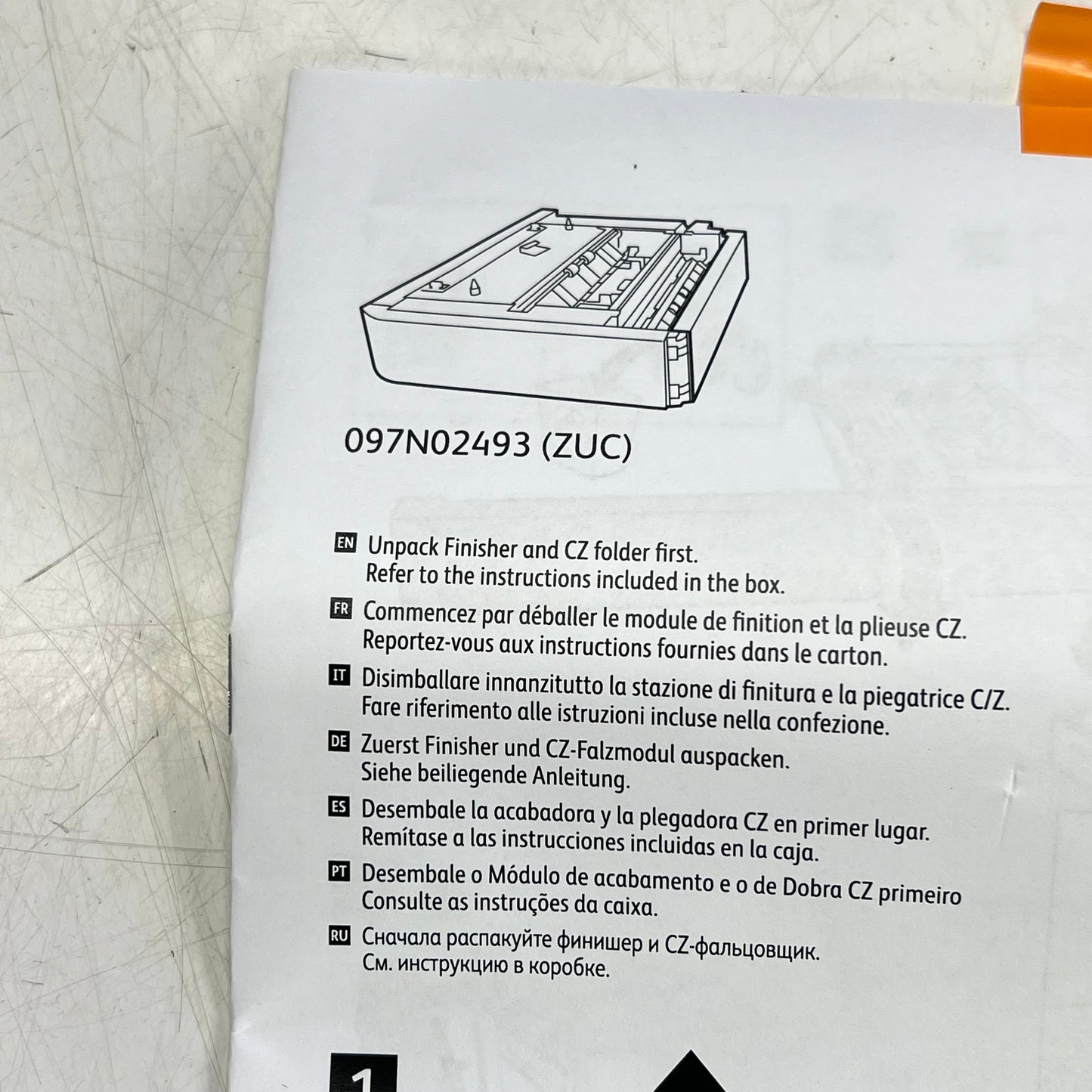 XEROX Vertical Transport Kit Smooth & Effective For Br 2.0 Finisher 097N02493