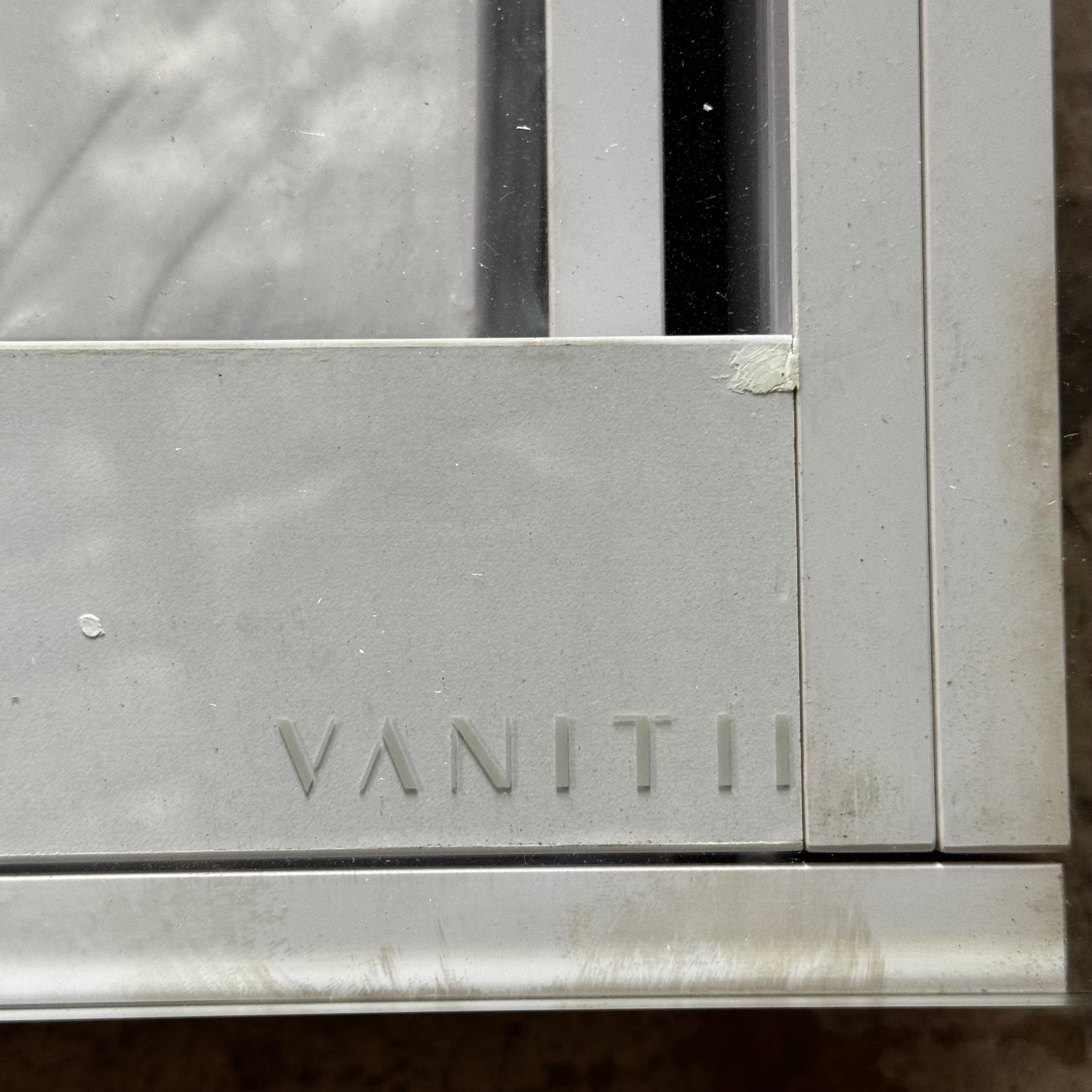 VANITTI Makeup Vanity Desk With 13 Storage Drawers 60"L x 21.66"W x 31.9"H White VNT-EVA-C01-WHT-02 (New Other, Minor Damage)