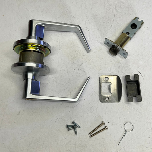 PAMEX Cambridge Leverset G2 Tubular Storeroom Lock Satin Chrome Finish FL365B