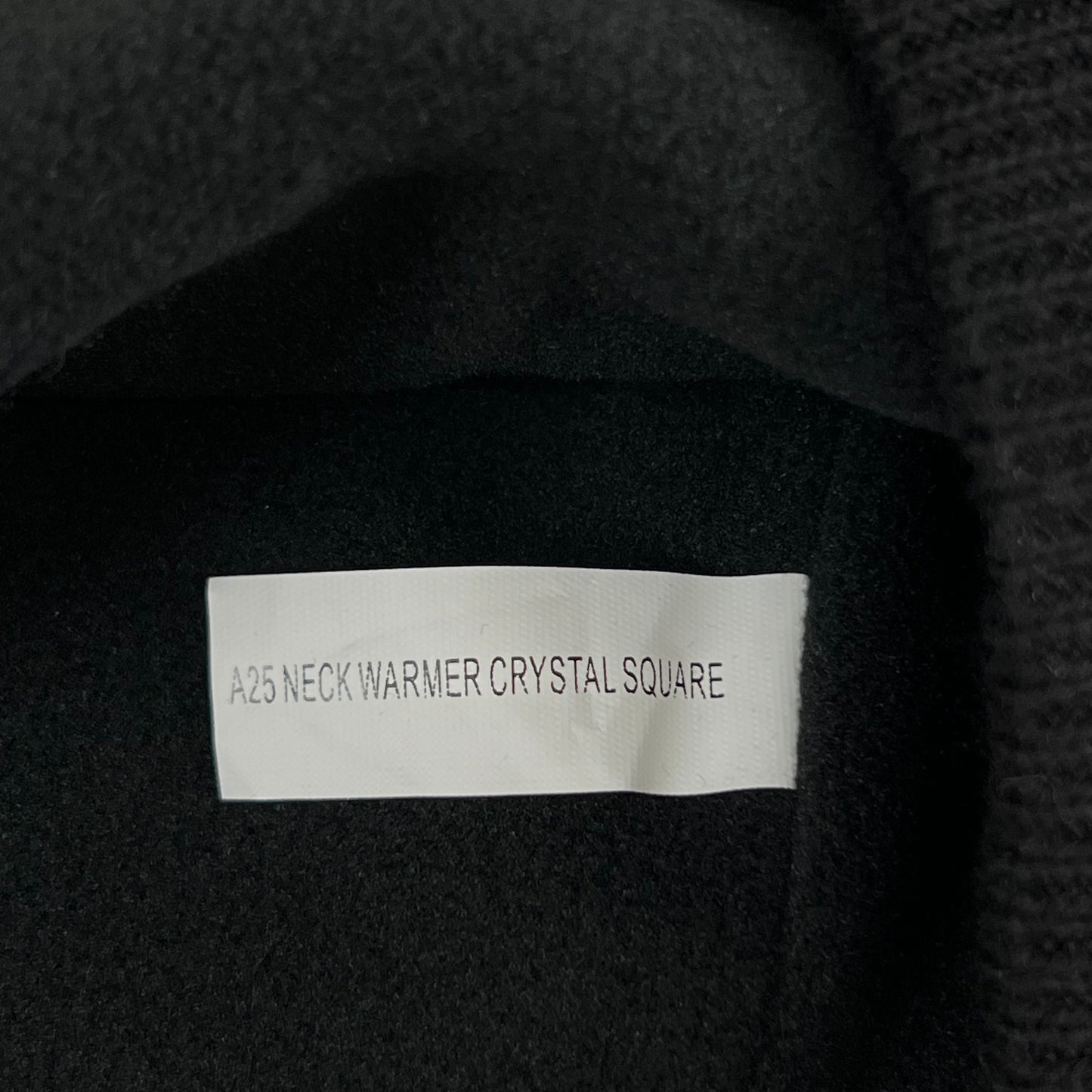 SAMSHIELD Equestrian Neck Warmer Women's Crystal Square One Size Fits All Black