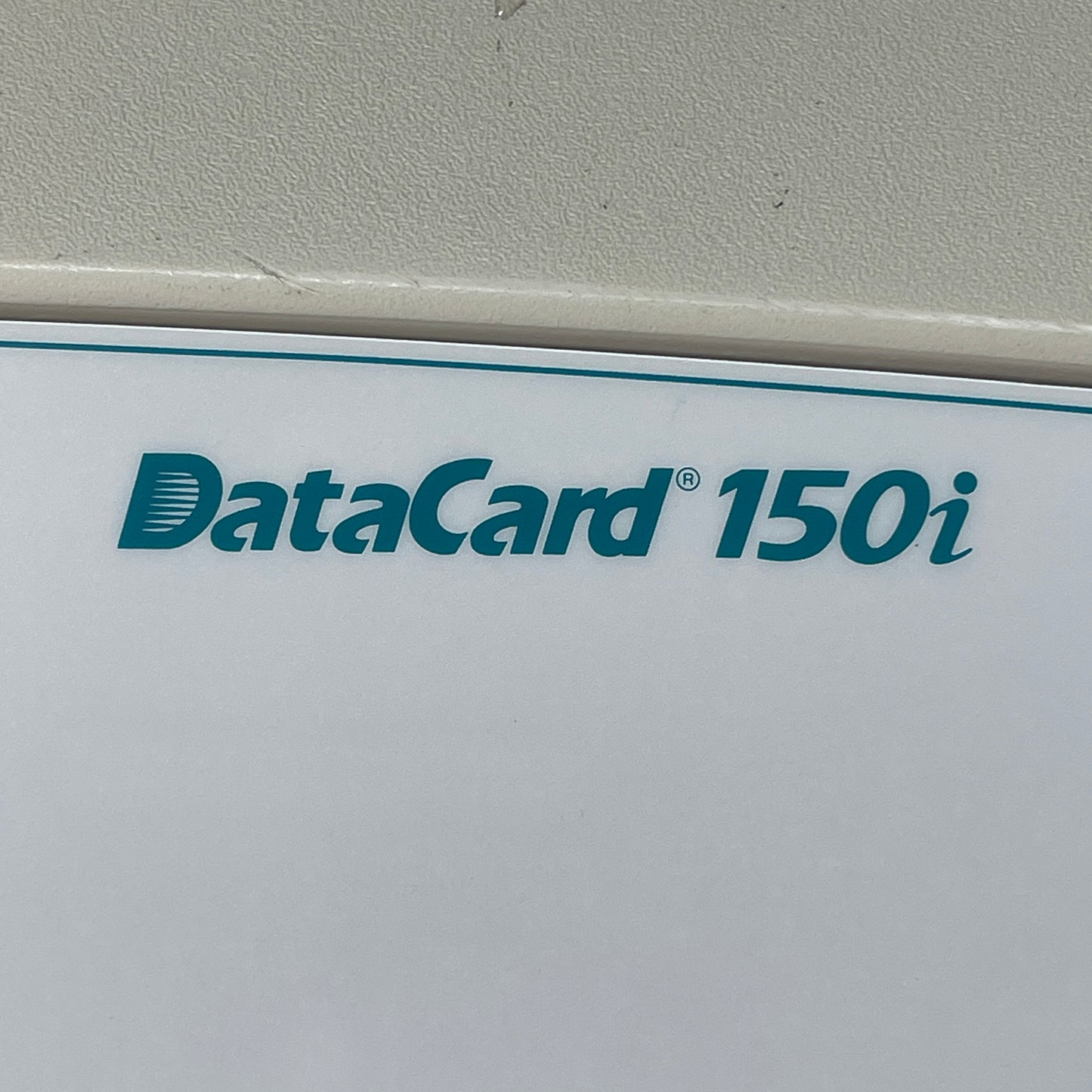 DATACARD 150i Card Embosser Personalization System 596660-102N (AS-IS, Pre-Owned)