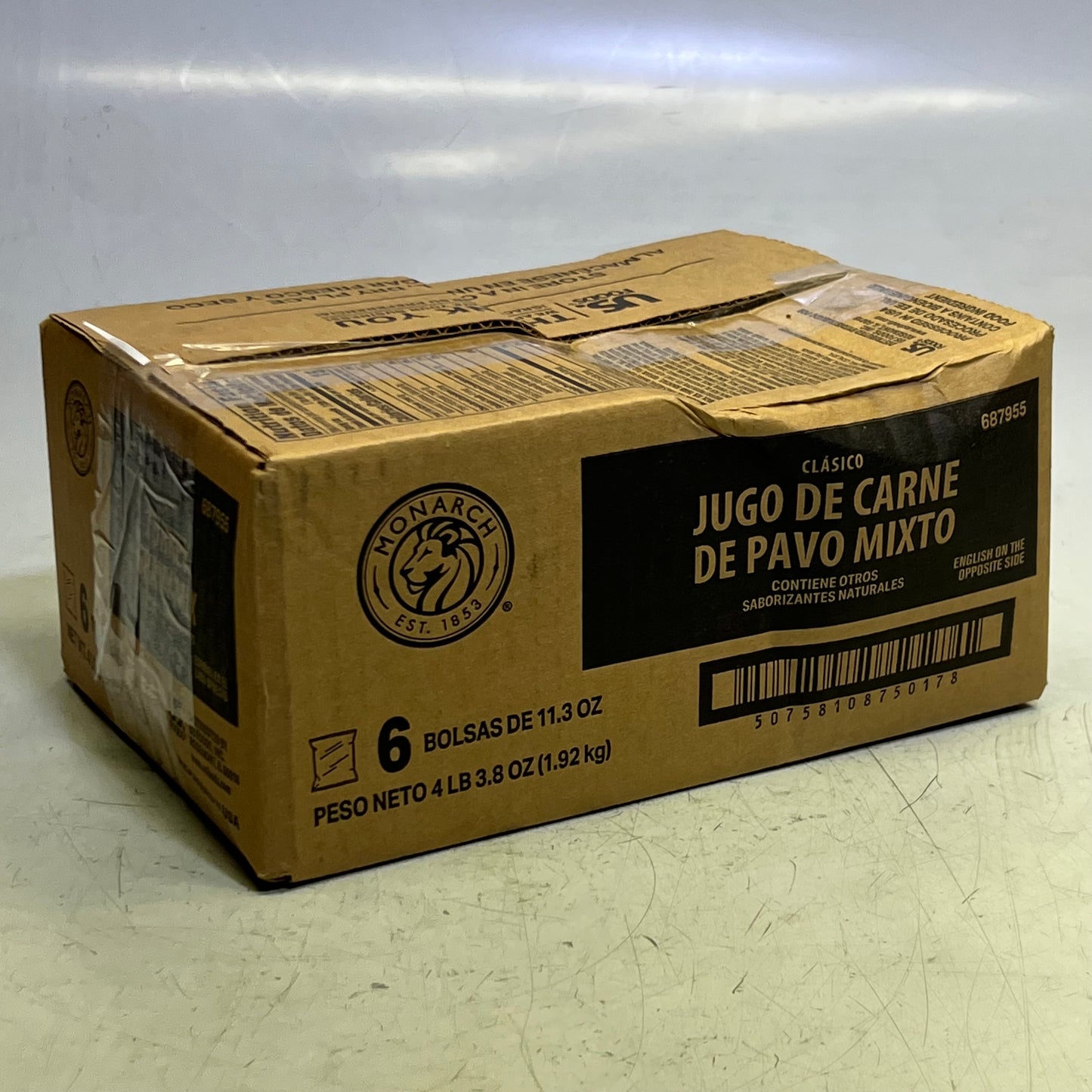 ZA@ MONARCH (6 PACK) Turkey Gravy Mix 11.3 oz 687955 C