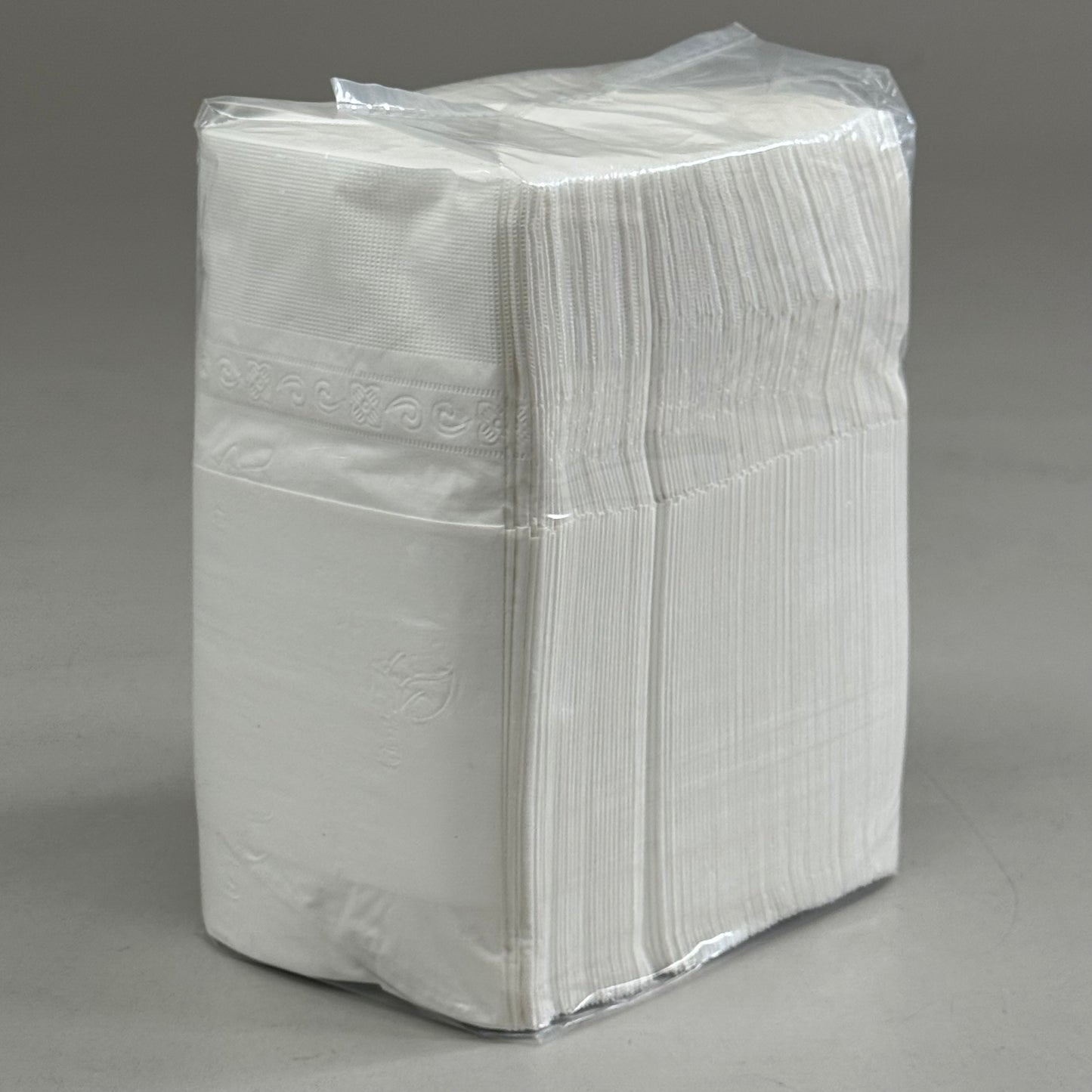 MEDFARE (Case Of 1,000) 2-Ply Dinner Pocket Napkins 16"x16" W/ 7.7" Fold New-Other- (Distressed Packaging)White 24-02092