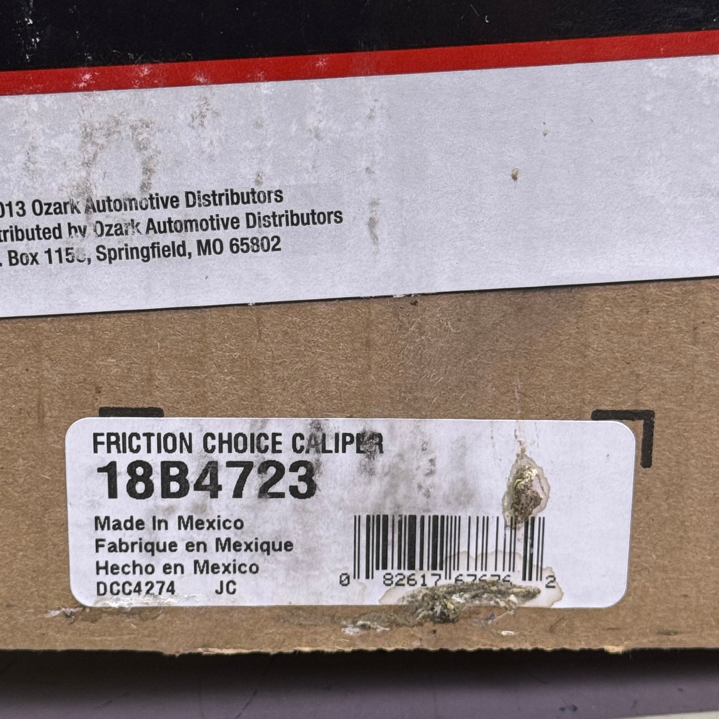 BRAKEBEST Friction Choice Caliper Grey 18B4723