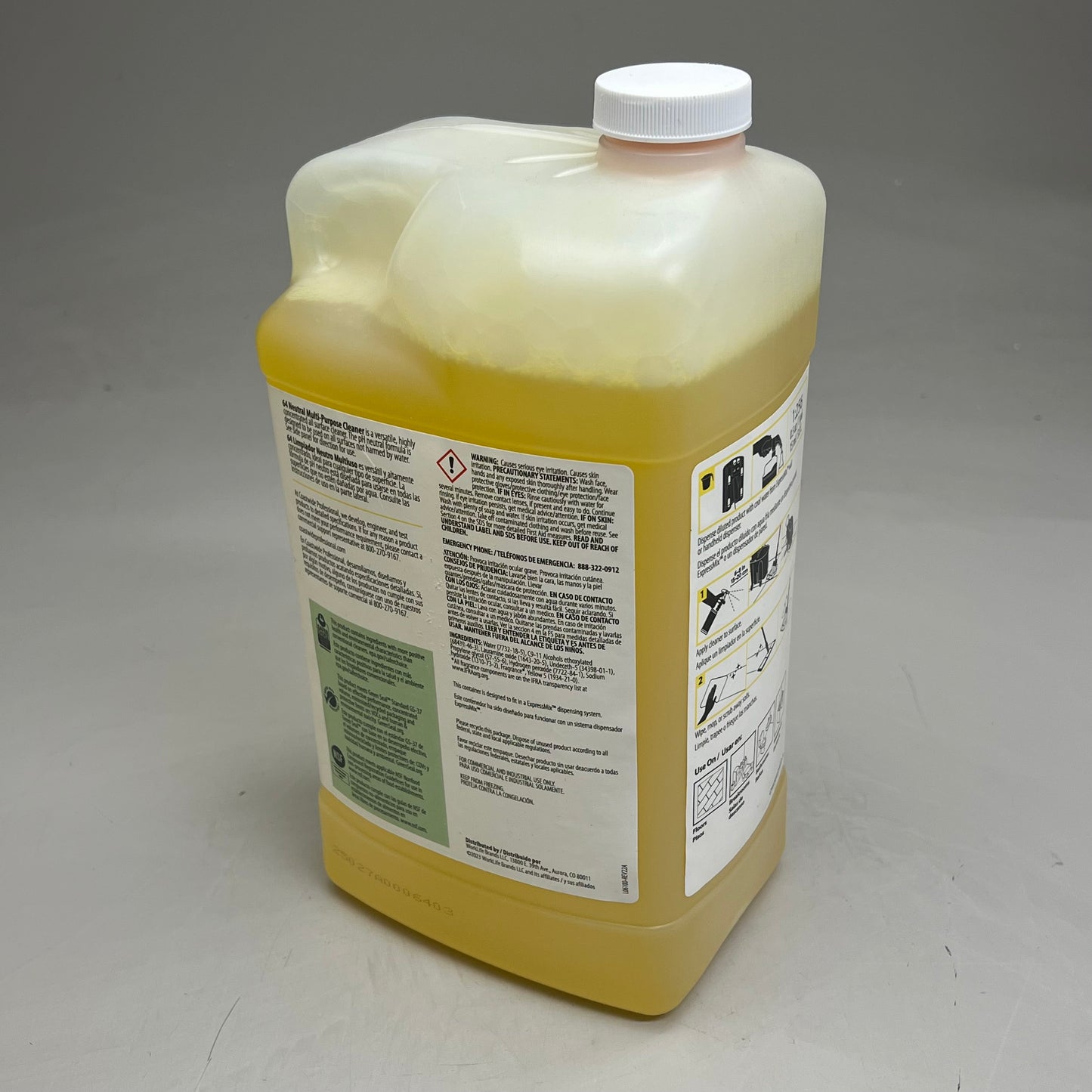 COASTWIDE (2 Pack) All Purpose Neutral Cleaner 6.5L Yellow