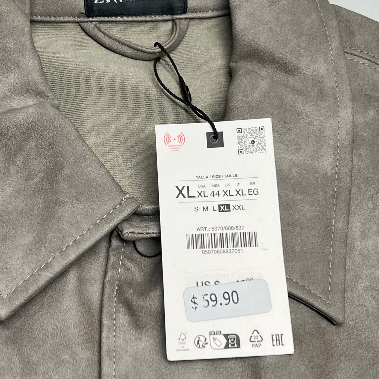 ZA@ ZARA Lot of Assorted Clothing, Jackets, Tops & Dress Women's Sz XL/L/M/S Multicolor