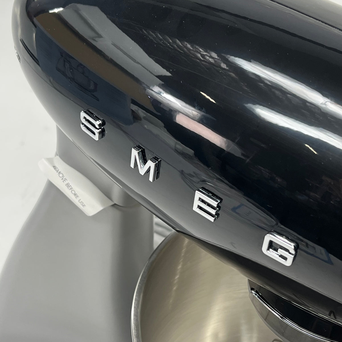 SMEG Kitchen Stand Mixer Full Color 50's Style 600w Black SMF03PBEU