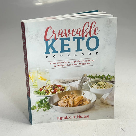 CRAVEABLE KETO Low Carb High Fat Roadmap to Weight Loss Paper Back Book