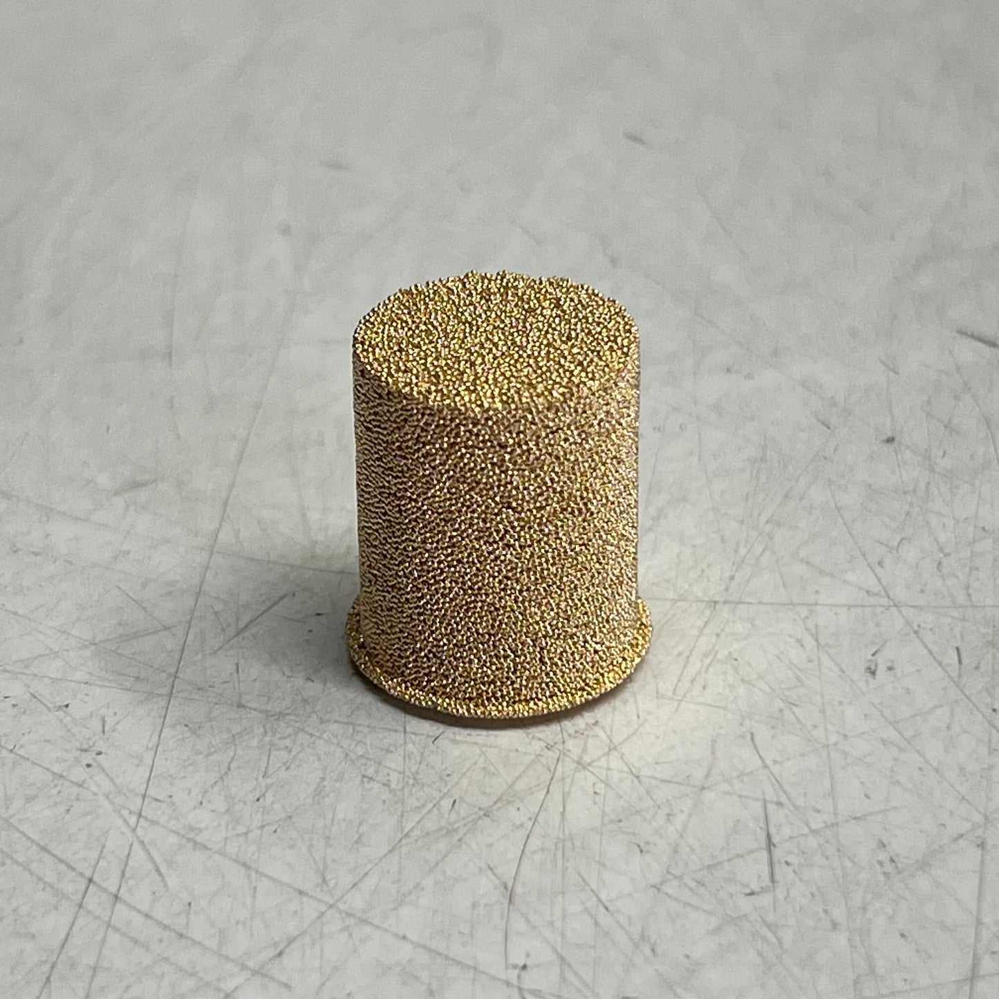 (100 PACK) Sintered Copper Filter 1"L x 0.7"W Copper 86181A