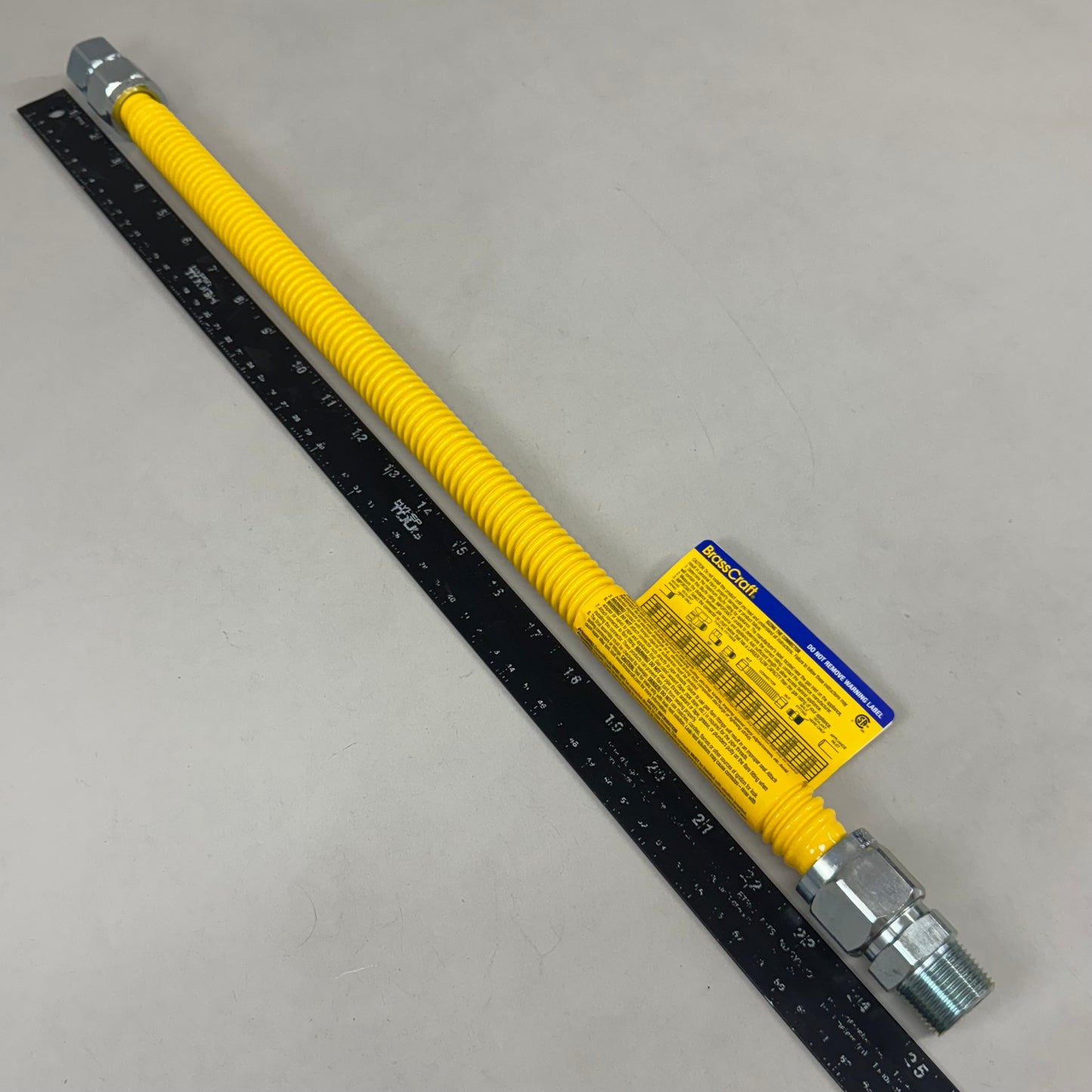 BRASSCRAFT (2 PACK) Coated Gas Appliance Connector 3/4"FIP 7/8"ODx24" CSSB21-24