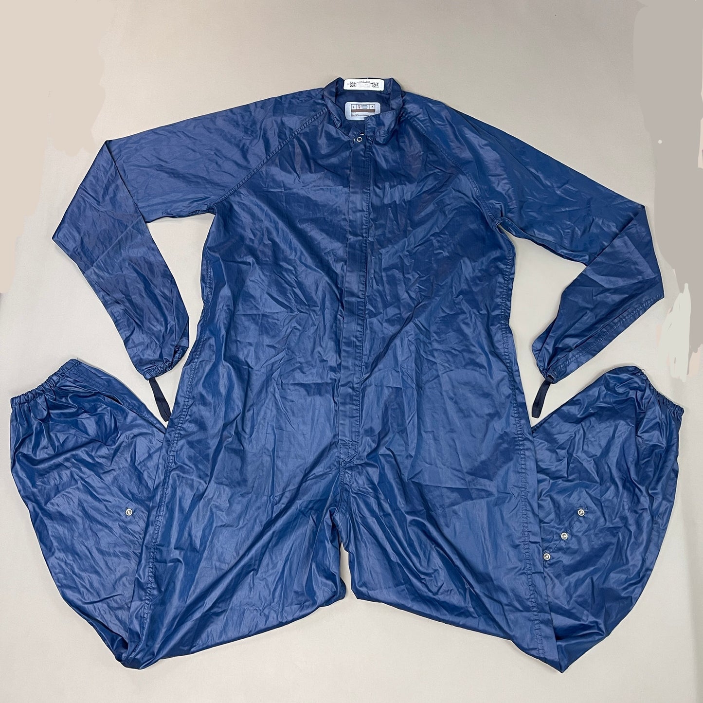 PRUDENTIAL Clean Room Service Hi Density Coverall SZ L Blue (New) 569-101