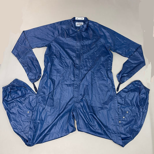 PRUDENTIAL Clean Room Service Hi Density Coverall SZ L Blue (New) 569-101