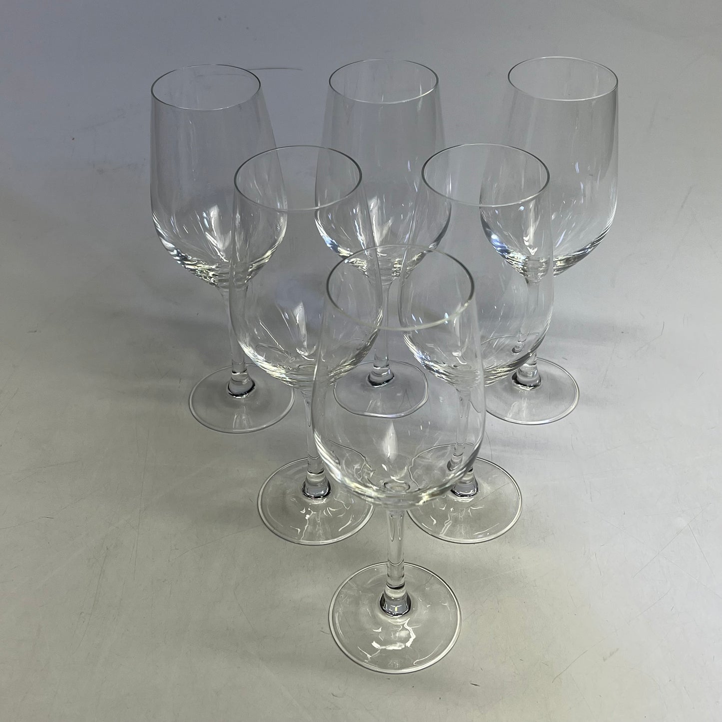 ZA@ ARCOROC Mineral Wine Glass Elevated Bowl 15 oz Clear H2318