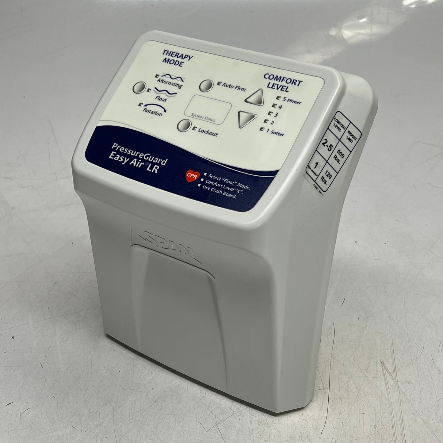 SPAN Programable Easy Air Lateral Rotation Control Unit 120VAC/50Hz White 8210