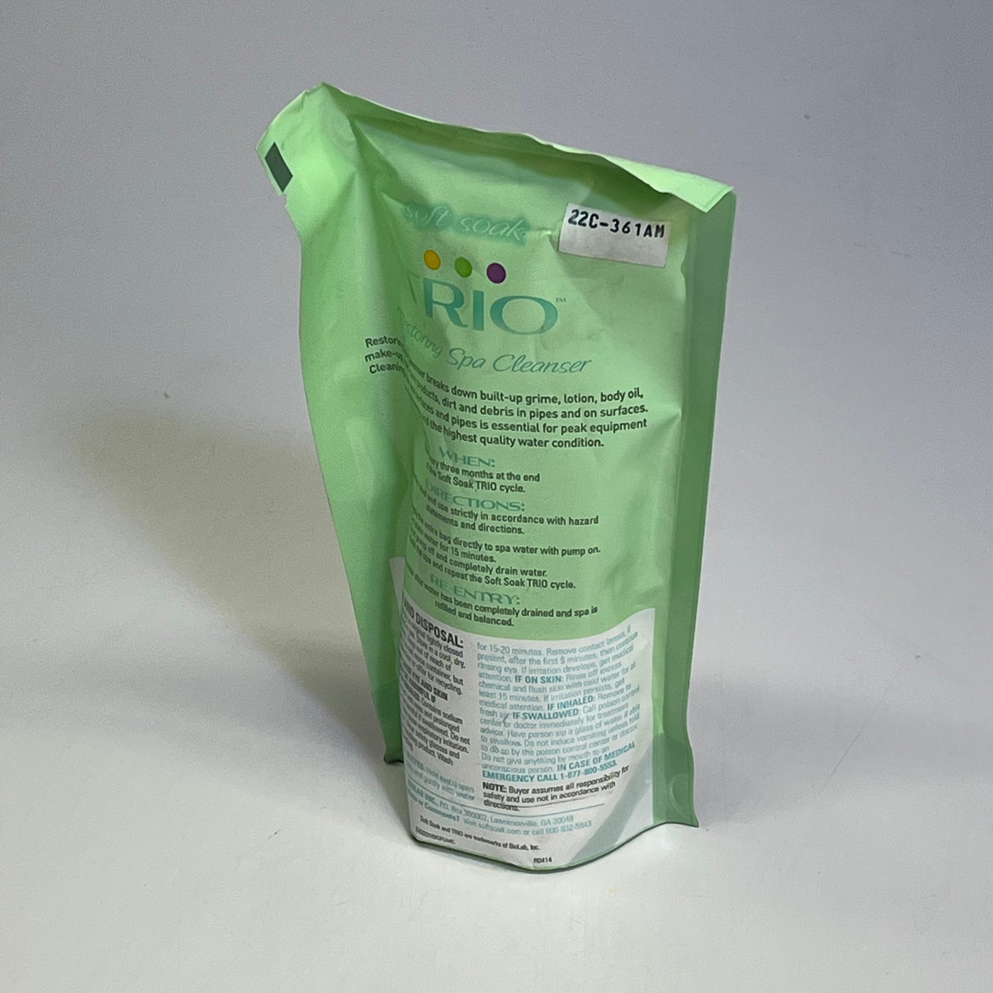 SOFT SOAK Trio Spa & Hot Tub 3 Month Pre Measured Supply Softening Kit 43200BIO