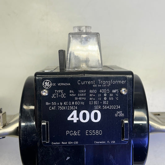 GENERAL ELECTRIC Vernova Current Instrument Transformer JCT-0C 600V 750X123624