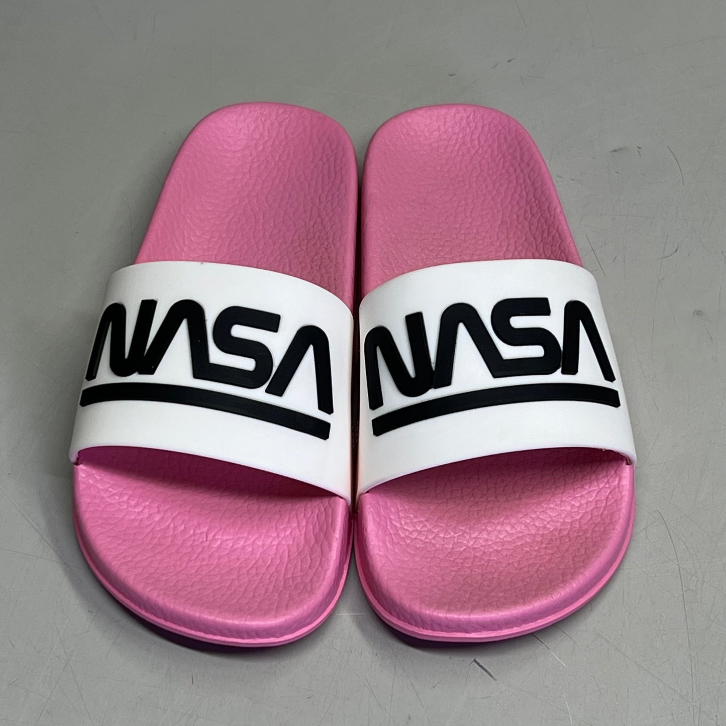 NASA Lightweight Slip-On Crater-G Sandal Slide Women's UK 3M US 5 Pink/White