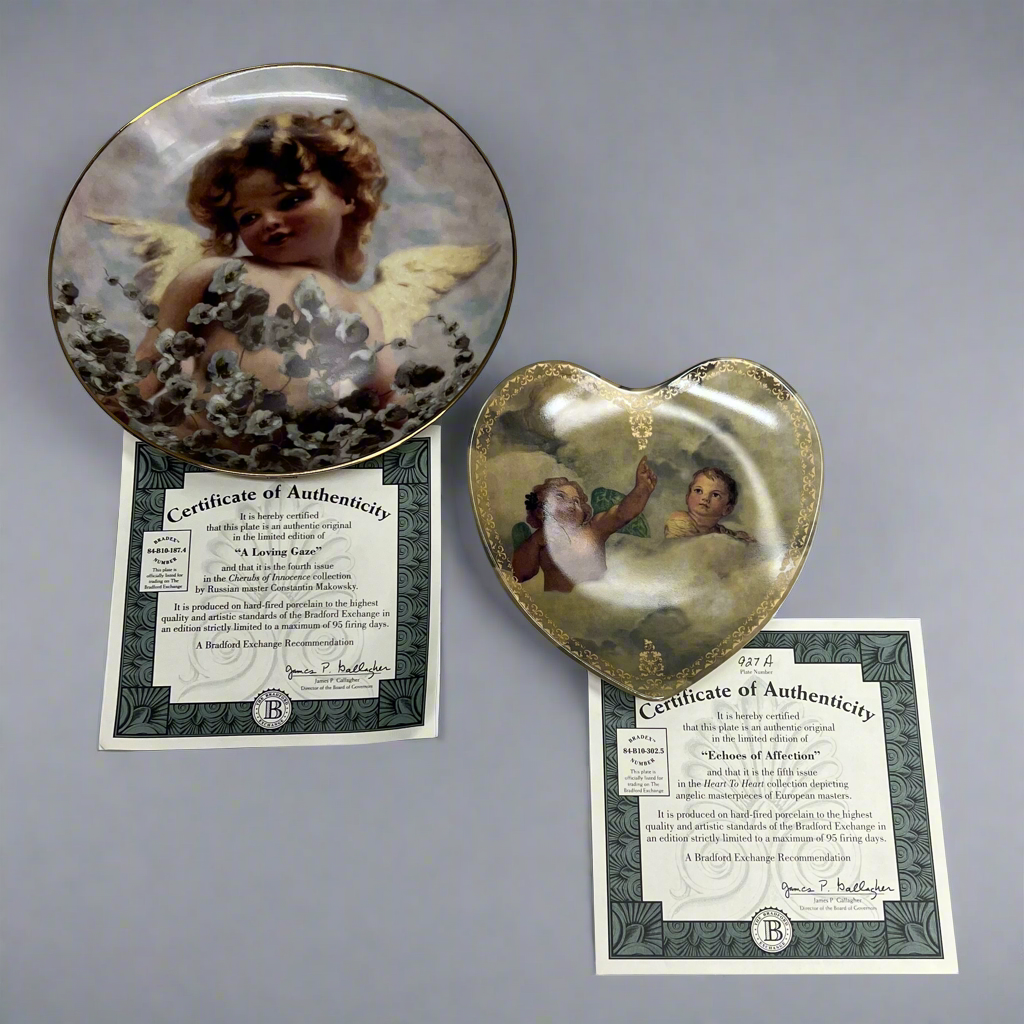 THE BRADFORD EXCHANGE (10 PACK) Collectable Plates By William Bouguereau