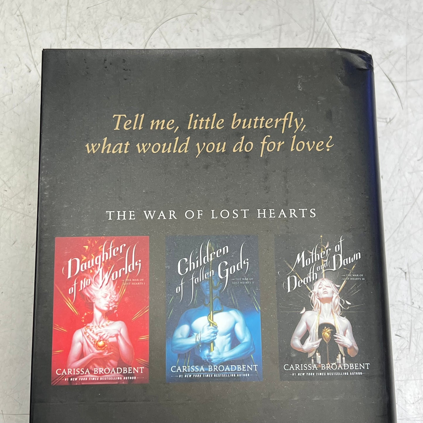 MOTHER OF DEATH & DAWN Hardcover #3 War Of Lost Hear Series By Carissa Broadbent
