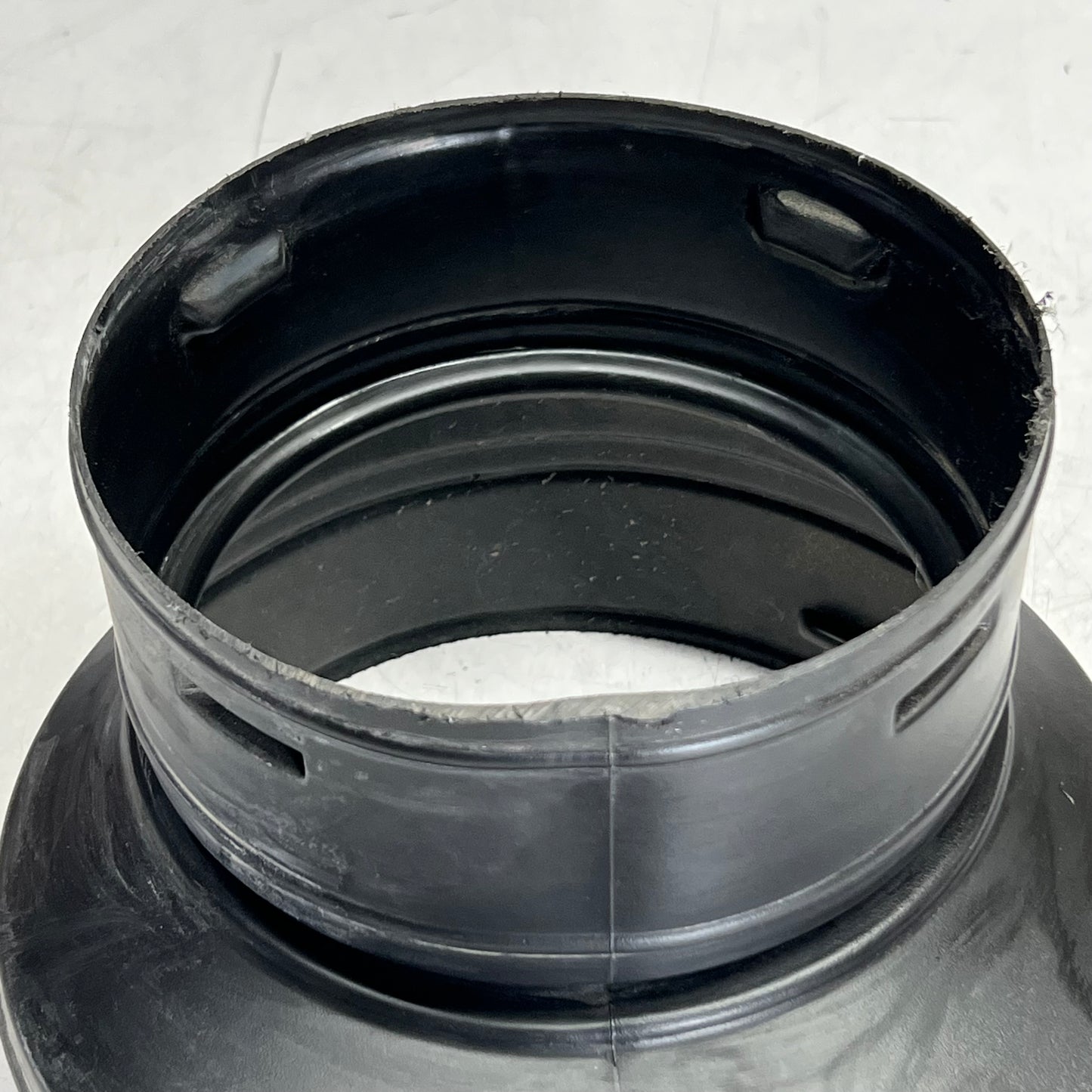 ADS 8" X 6" Reducing Coupler, Black 0816AA