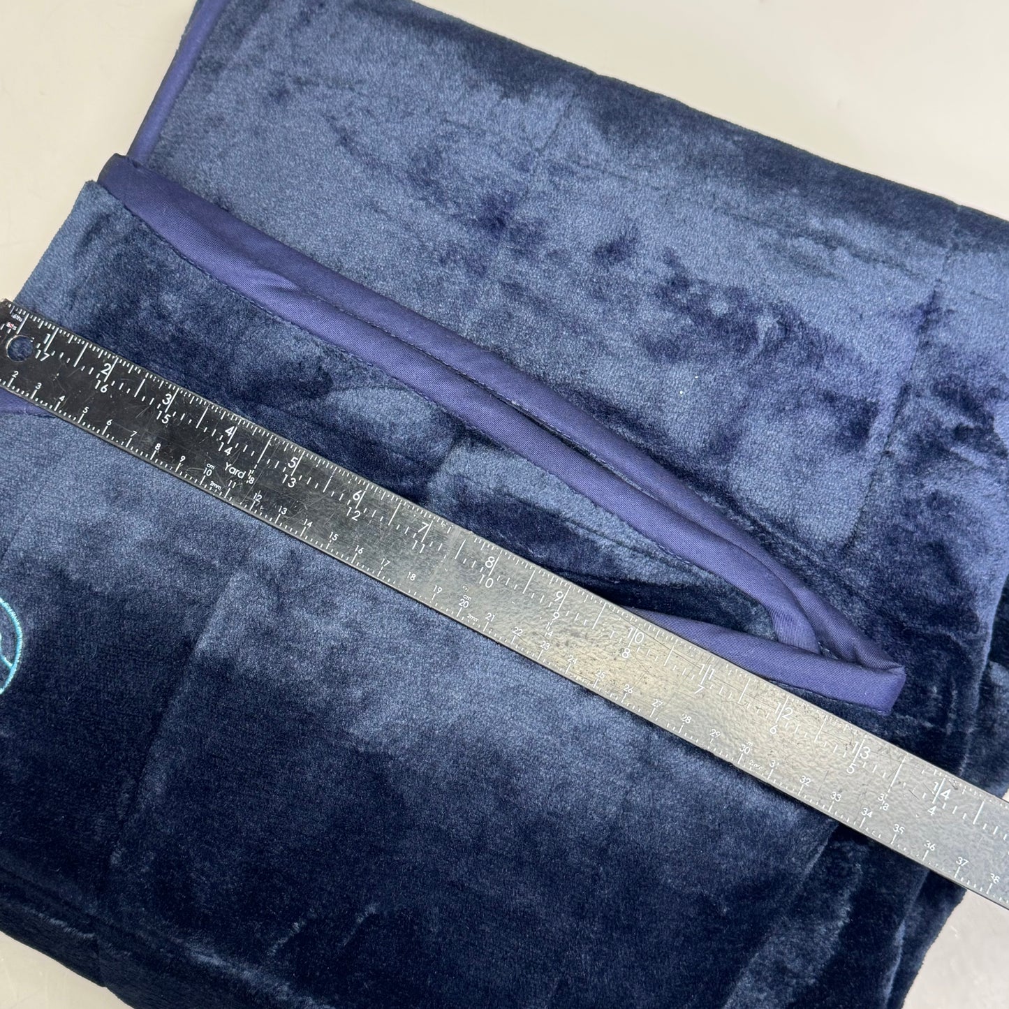 THERA Weighted Blanket Sz 42" x 66", Calming Navy BL613K