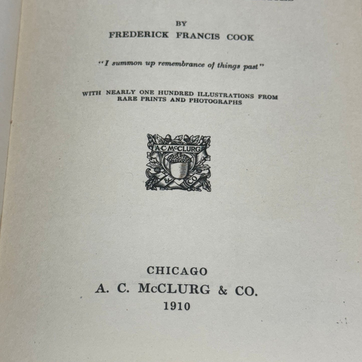 Collection of Old Books: Includes Stories and Sketch's of Chicago