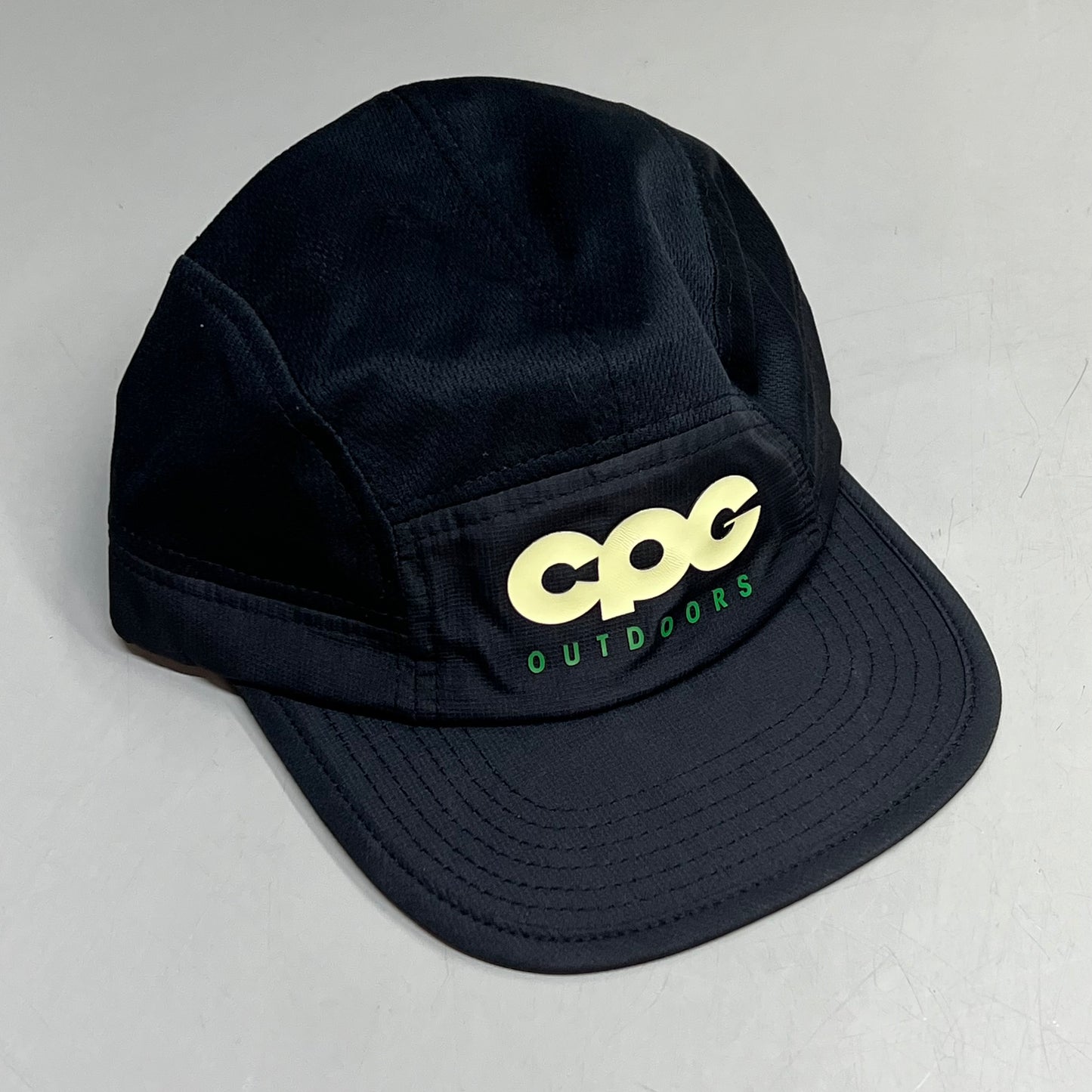 CPG Adjustable Ultra Breathable Outdoors Soft Brimmed Hat One Size Black