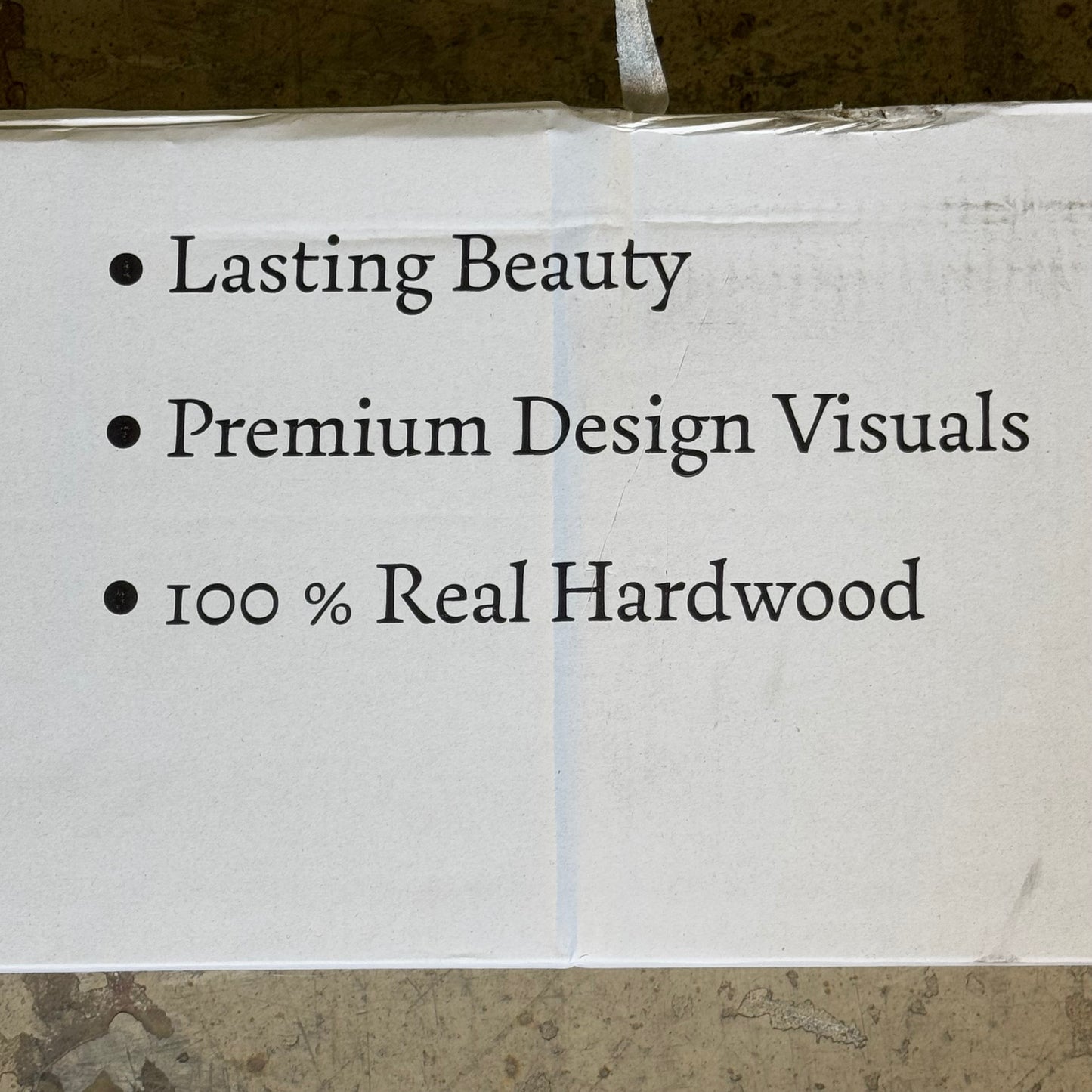 ZA@ FLOOR SCORE (28.4 Sq Ft) Prefinished Engineered Hardwood Flooring 50271 Sz 5/8”Tx9.44”W x Various Lengths, White Oak Reflection (AS-IS, Minor Damage)