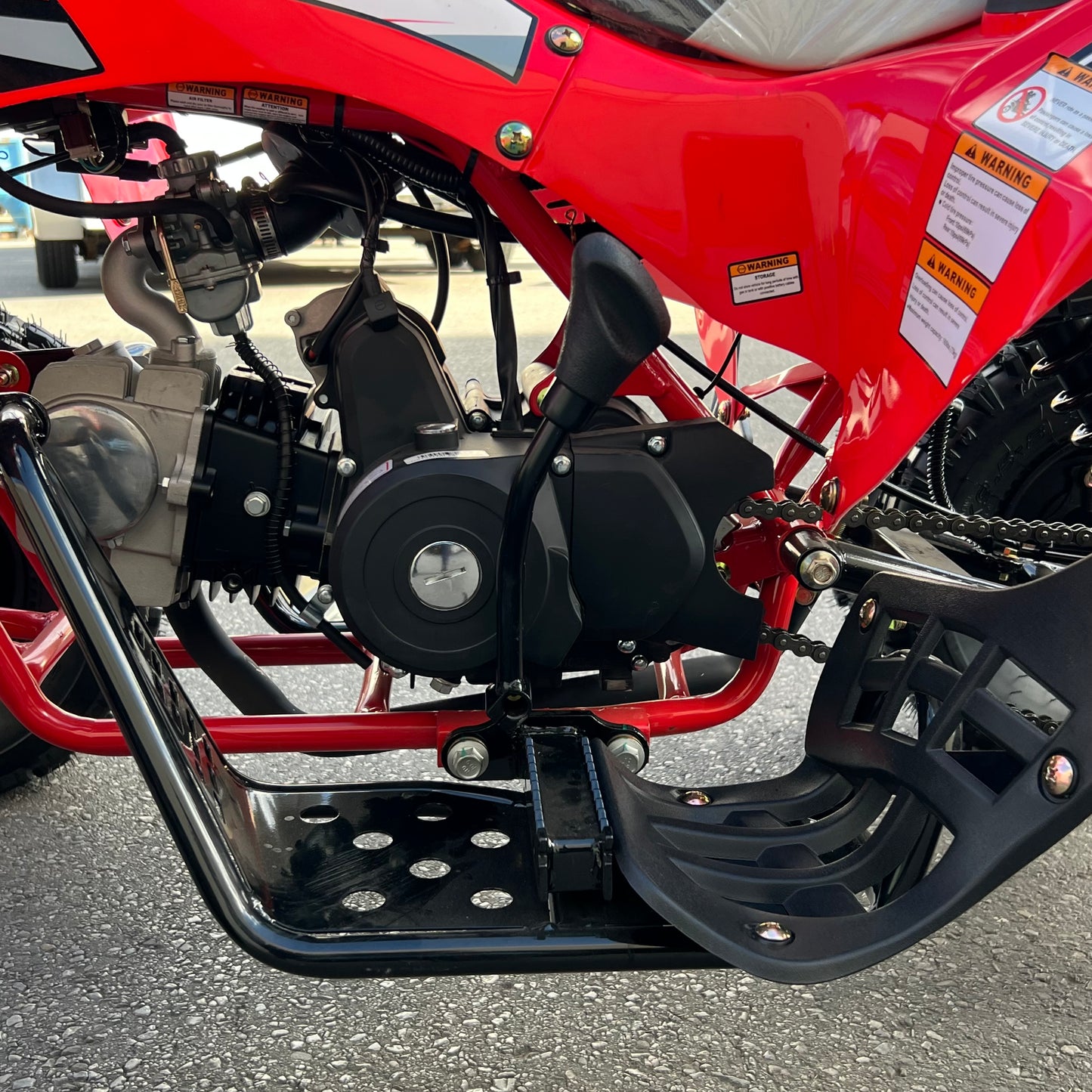 ZA@ SUPERMACH 125cc ATV, Red CT125-8 (New Other, Minor Cosmetic Damage)