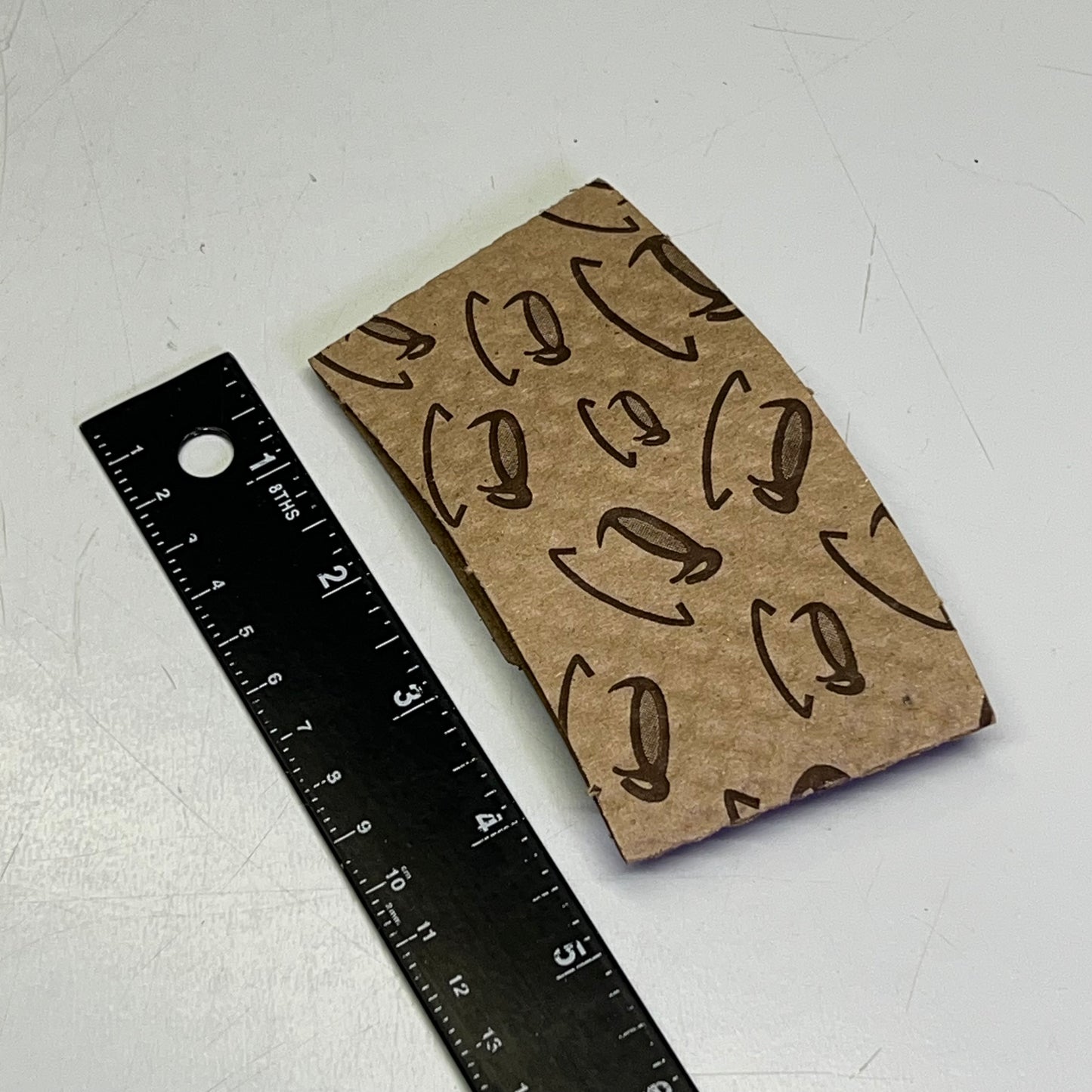 ZA@ JAVA JACKET (500 PACK) Paper Hot Cup Sleeve Fits 12-20 oz Brown (Distressed Box) A