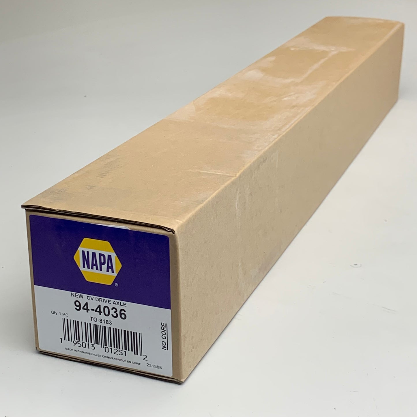 NAPA CV Drive Axle Grooved 24 Spline 27.91" for Toyota Sienna 2004-10 94-4036