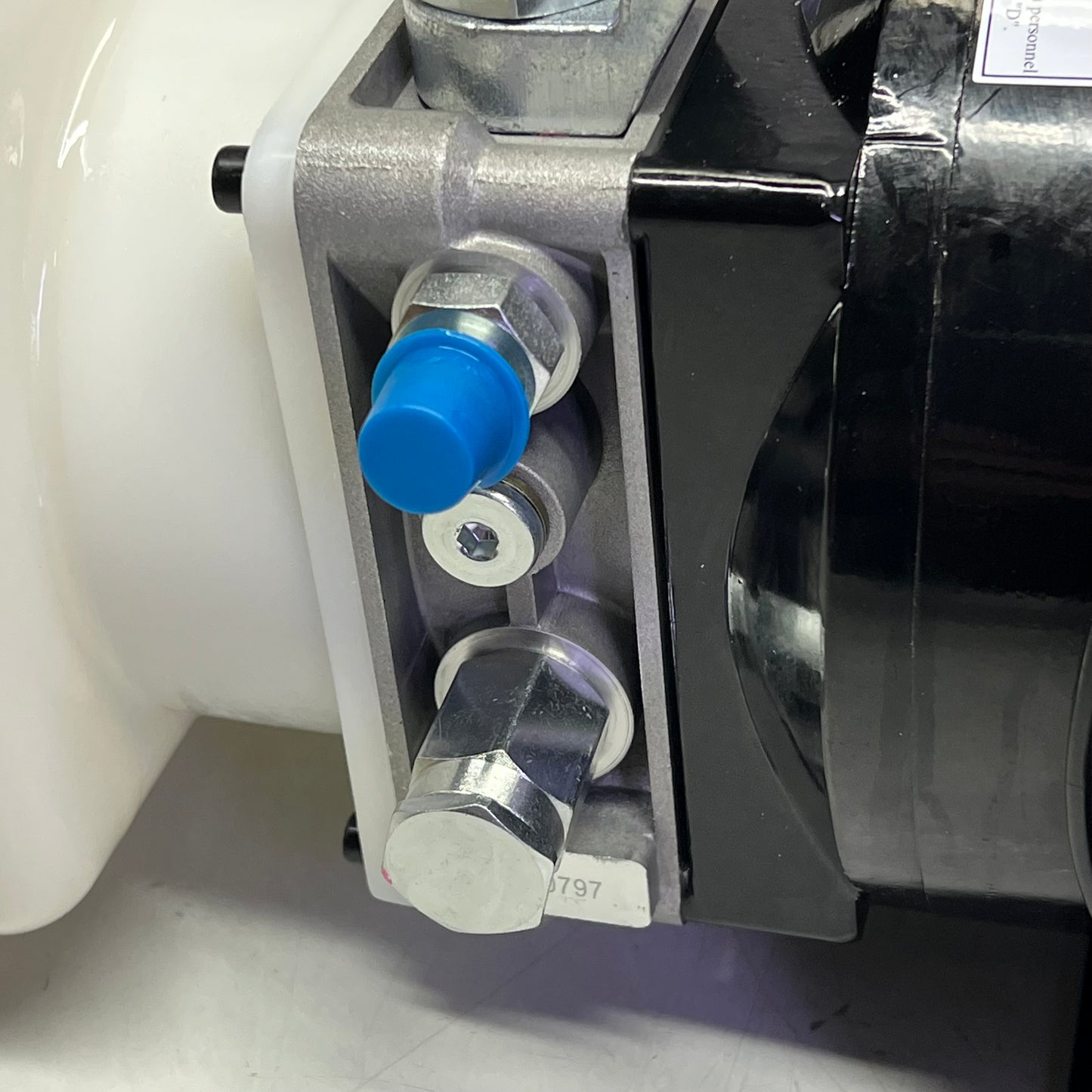 BUTCHER Hydraulic Power Unit 115/230 Volt 1.59 Gal Tank YBZ6-F0.8B8F1/AMQO|T7