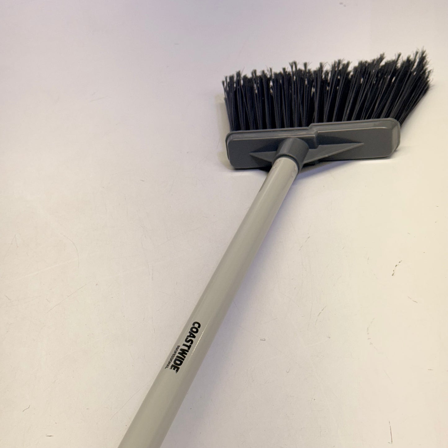 COASTWIDE (6 PACK) Professional Lobby Broom 36"Height 8" Bristle Width Gray CW61069