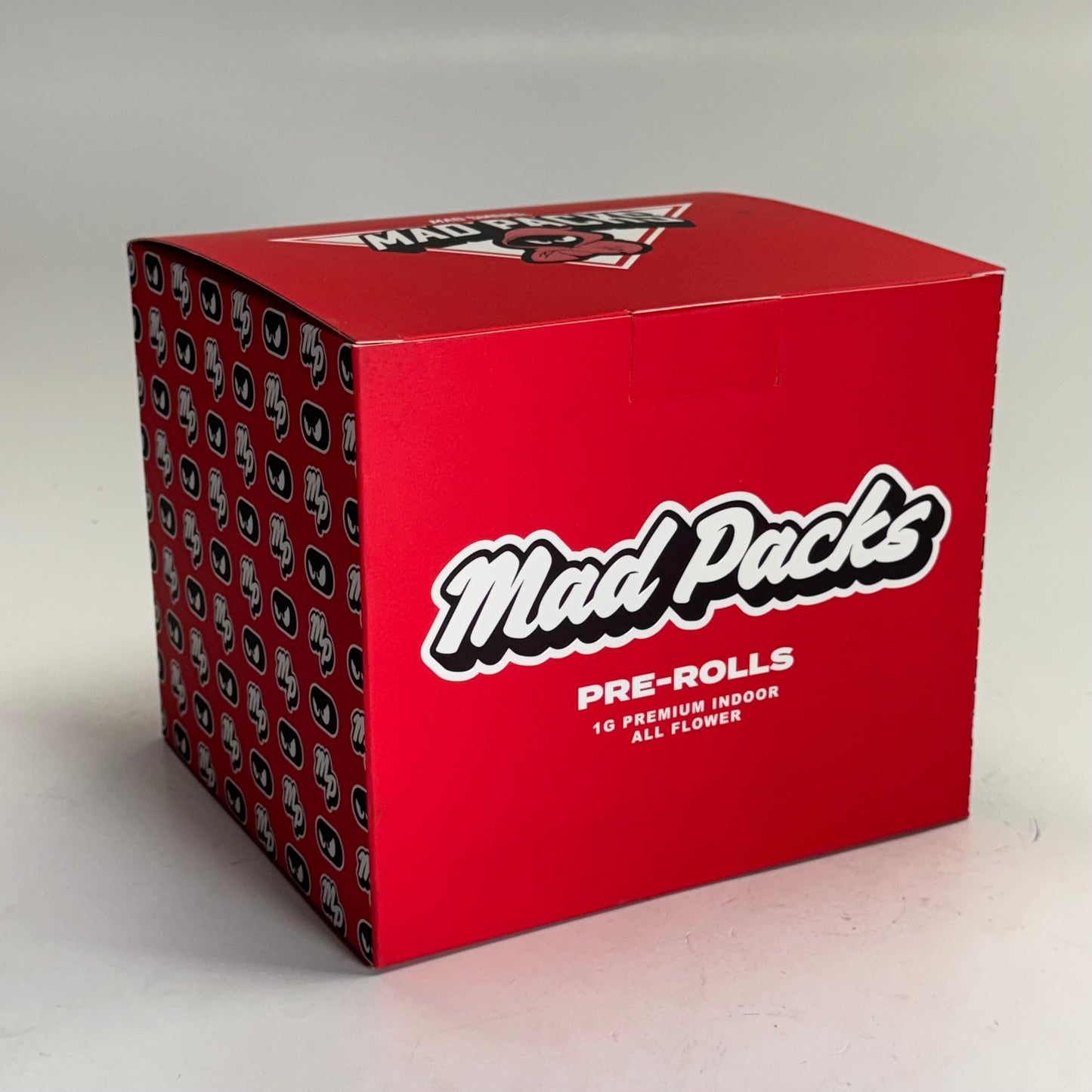 ZA@ MAD-PACKS Red Shipping Boxes Sz 8"W x 8.5"L x 7"H ST1000007877010
