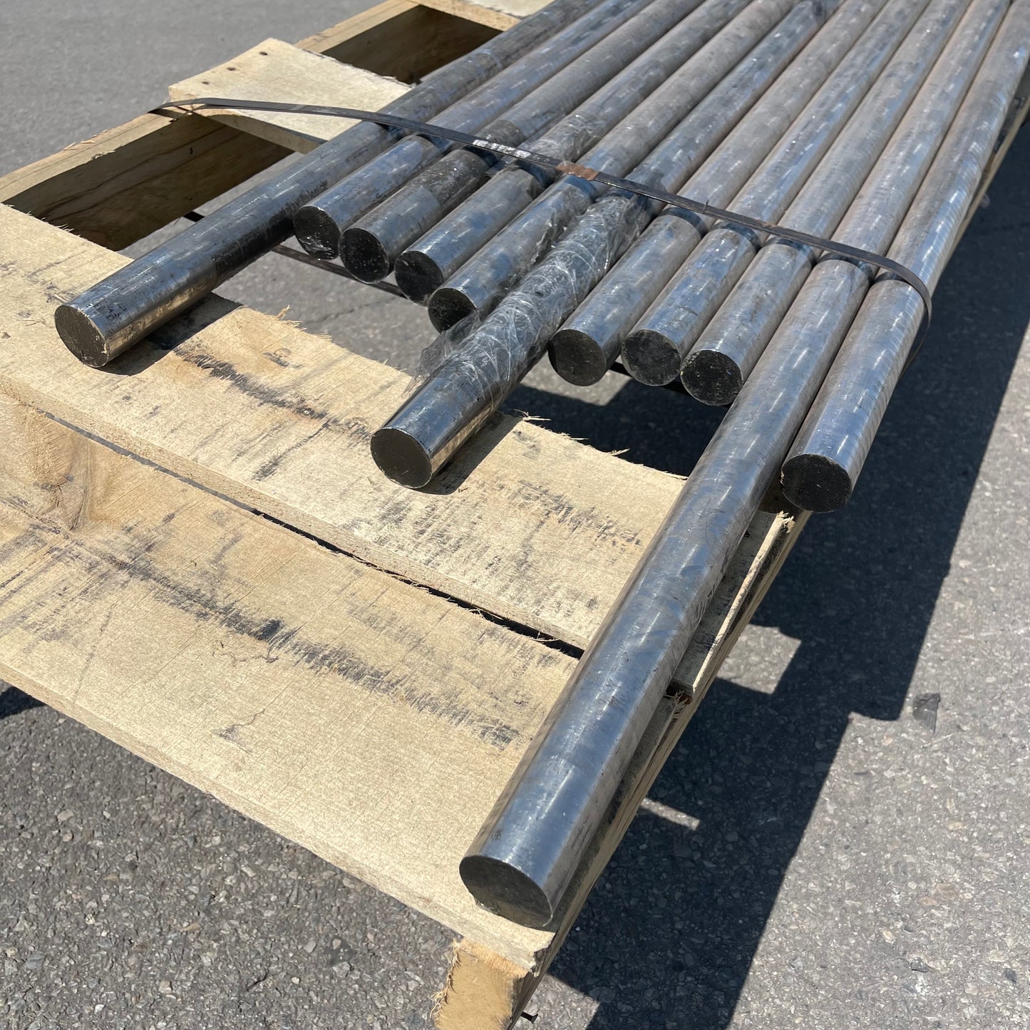 UNBRANDED Steel Rods for Machining/metalworking 6 ft ~418 lbs total