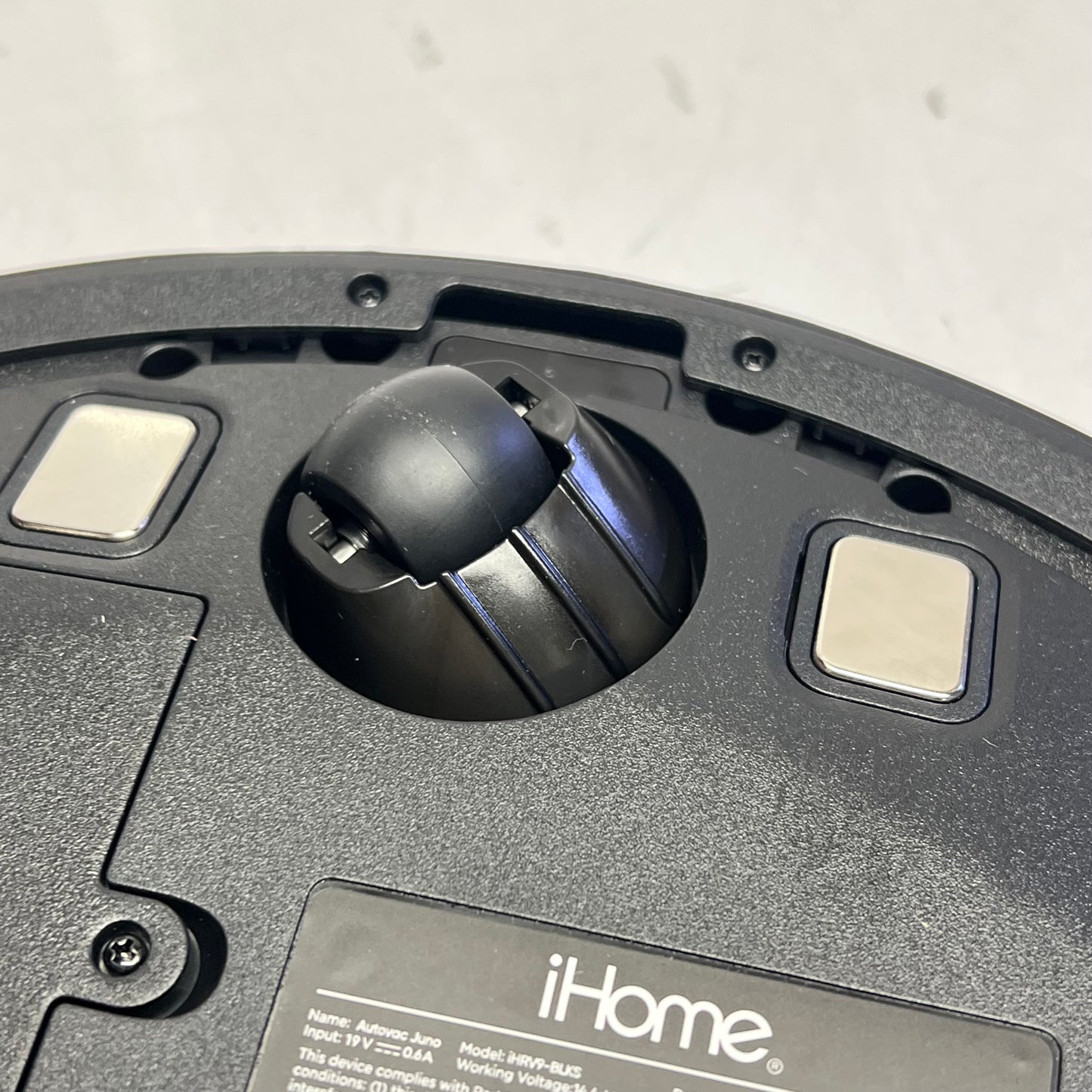 ZA@ IHOME Auto Vac Juno Robot Vacuum Mapping Technology Strong Suction  IHRV9 (As-Is-Return)