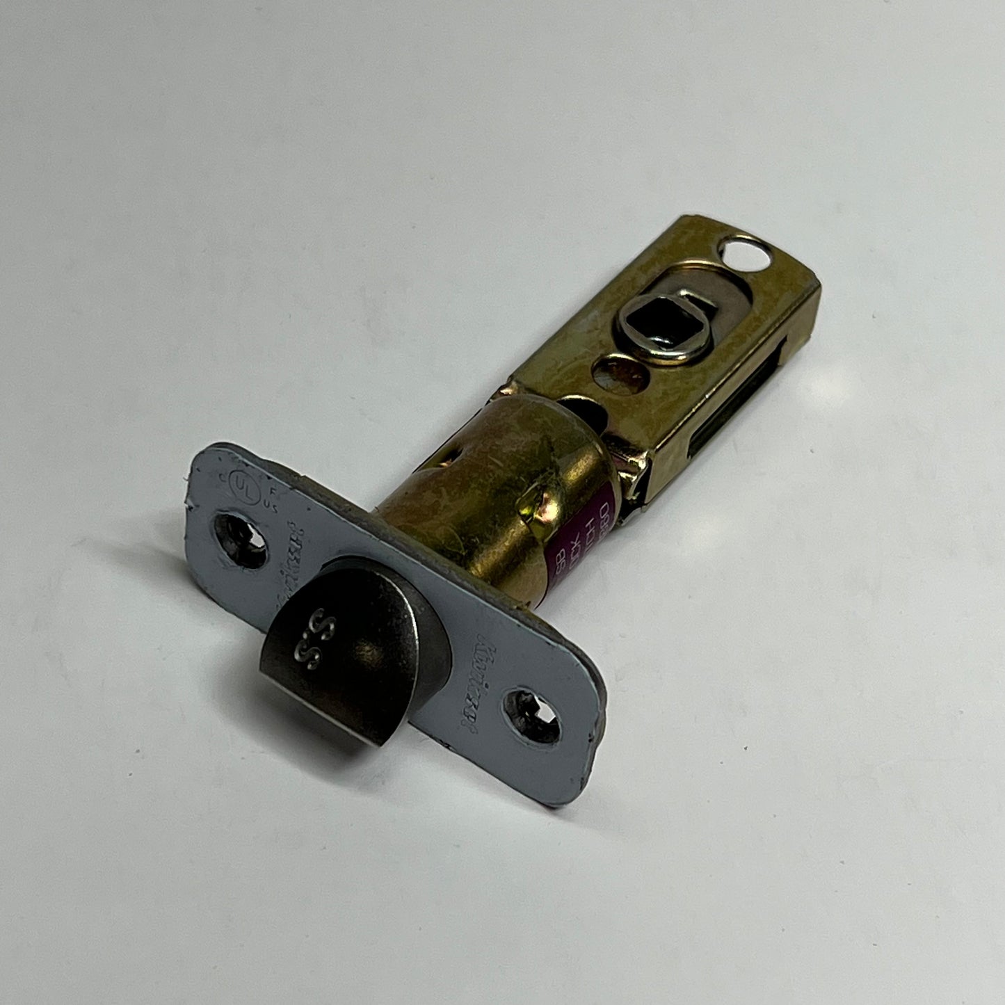 KWIKSET Kingston Passage Lever Fits 1-3/8" To 1-3/4" Satin Nickel 97210-002